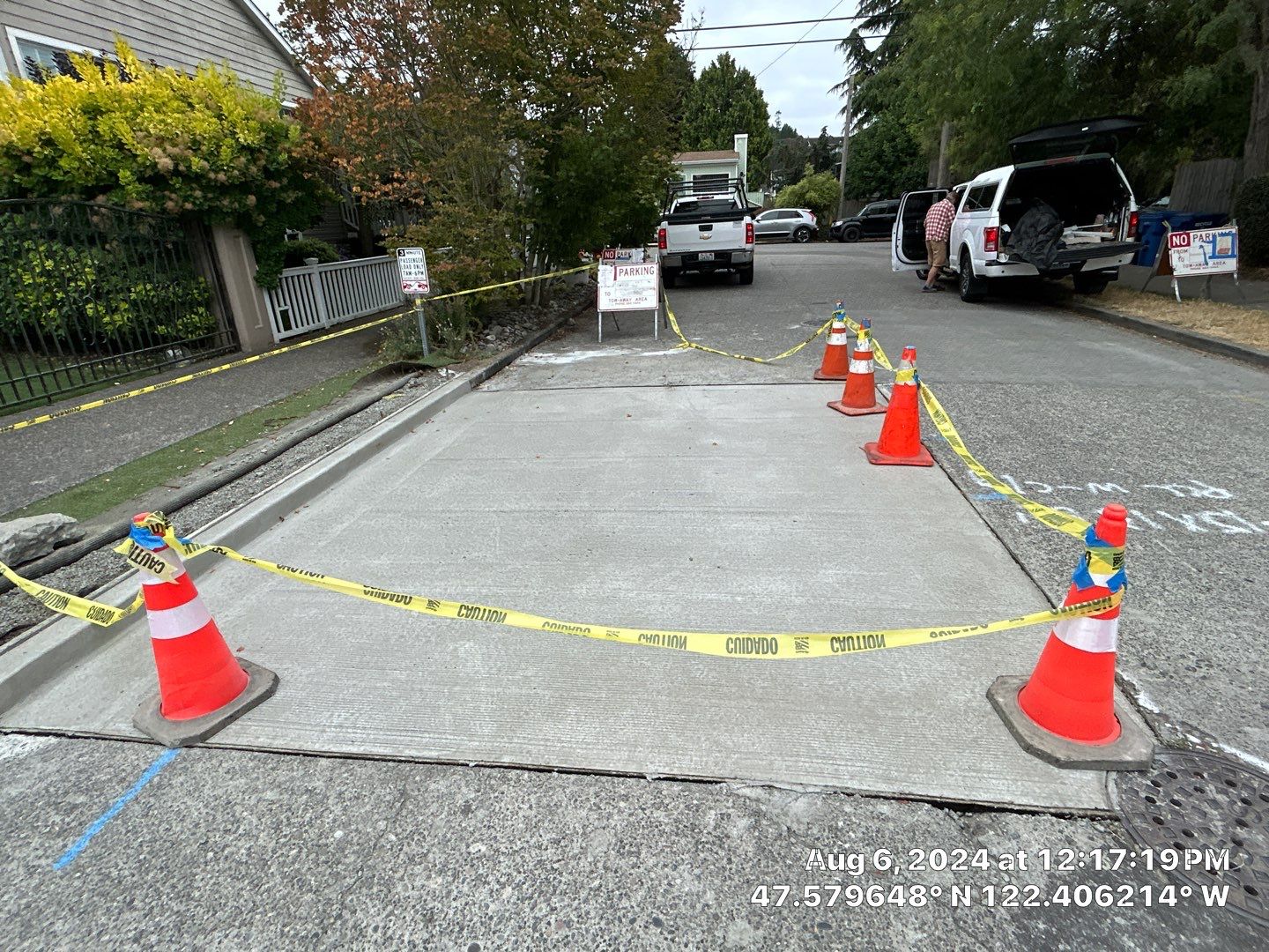 David | Street Concrete Pannels, Sidewalk & Curbing by Jireh Asphalt & Concrete Inc 