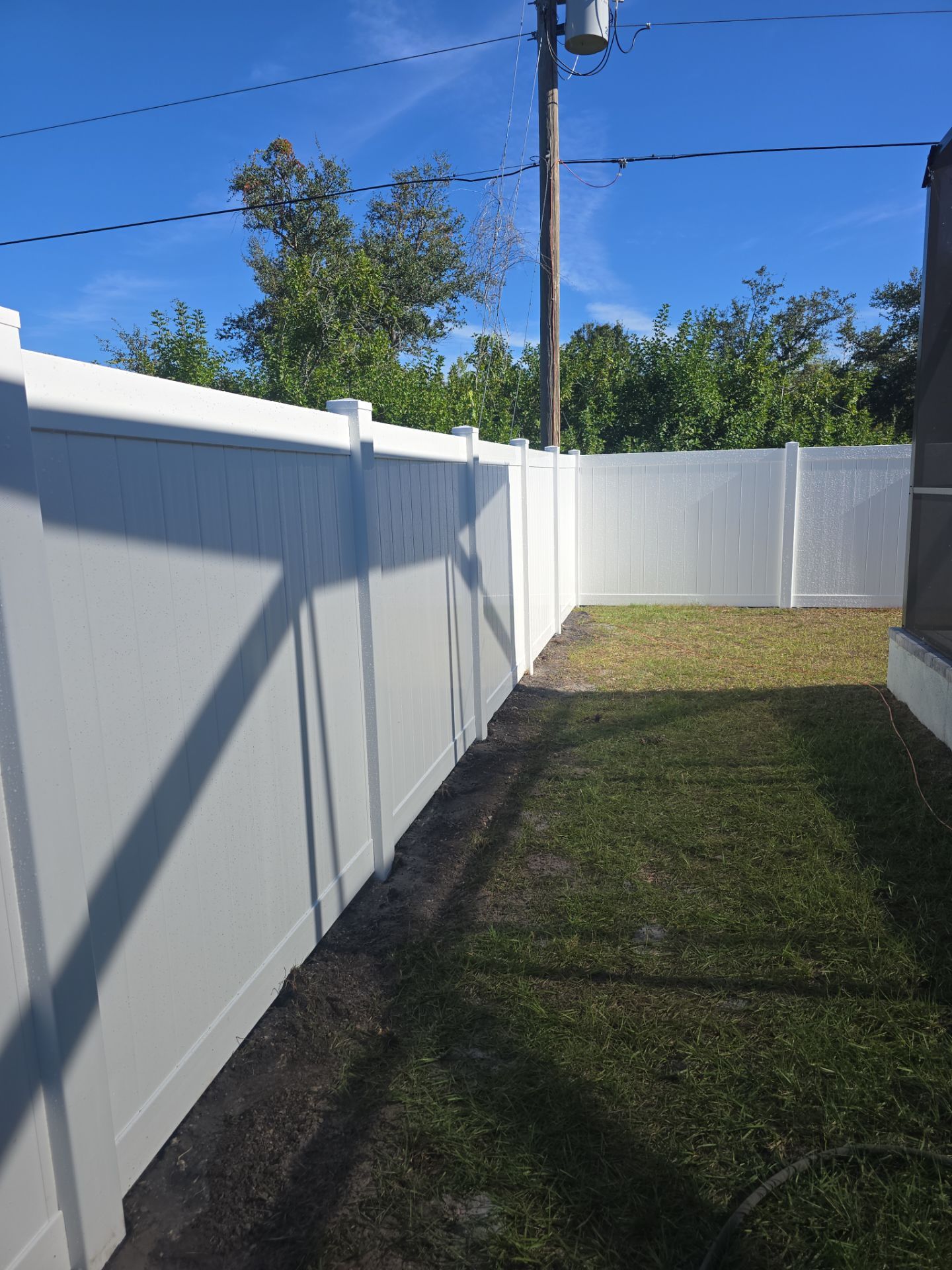 Vinyl Fence Install in Port Charlotte by True Fence LLC