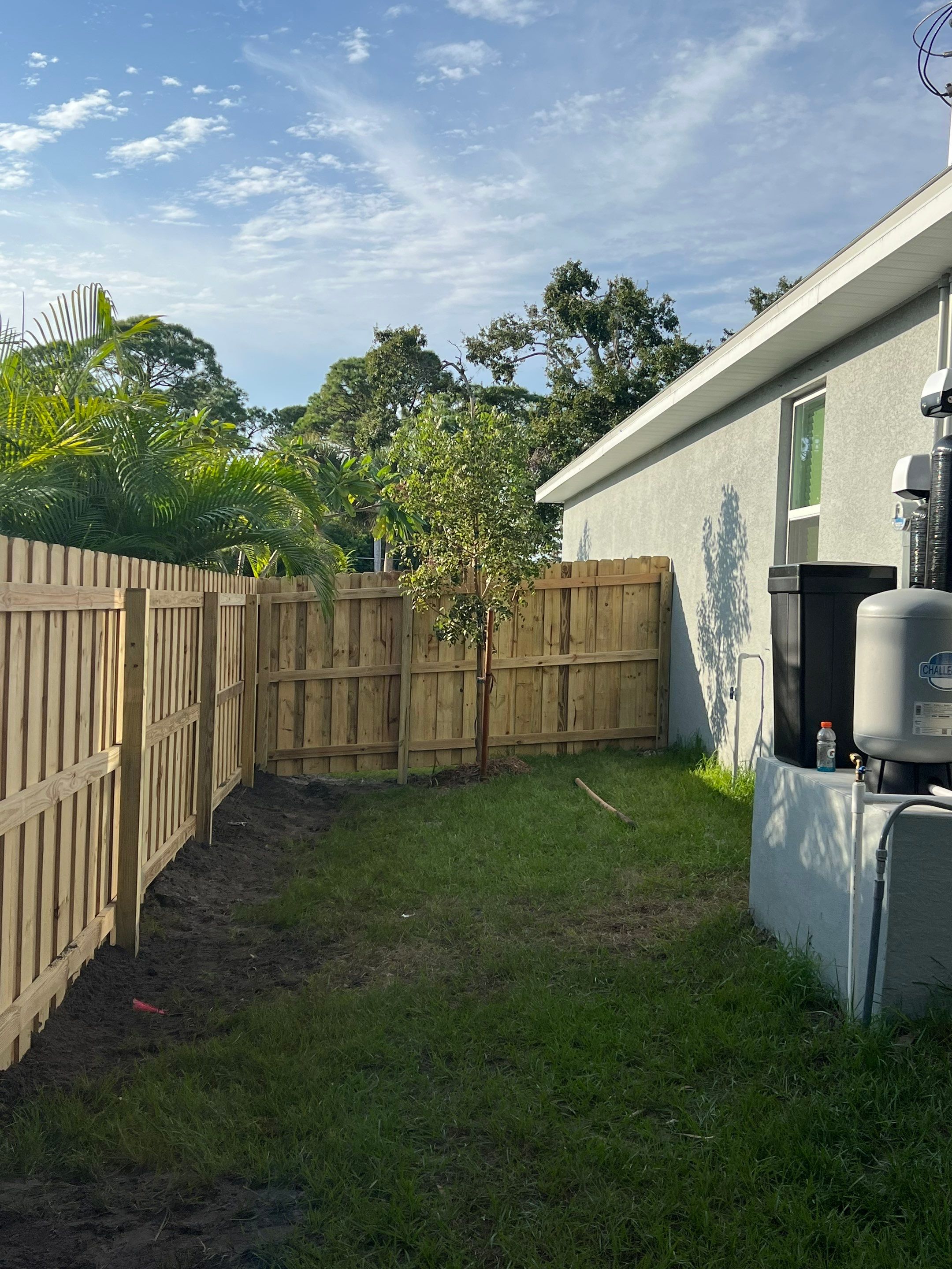 Wood Fence Installation using Wood Pressure Treated Fence  by Asap fence and gates, LLC