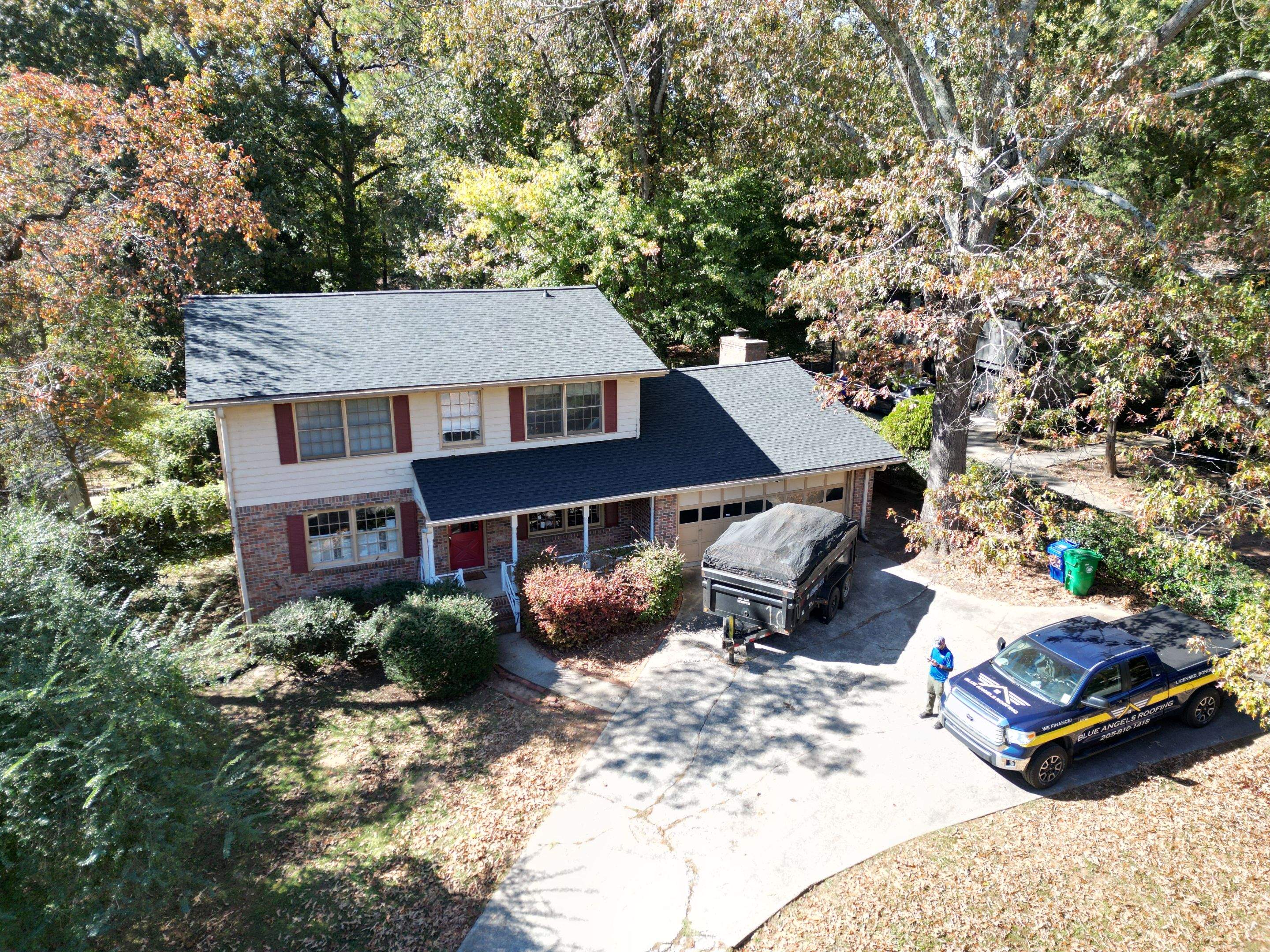 Charcoal HDZ  by Blue Angels Roofing