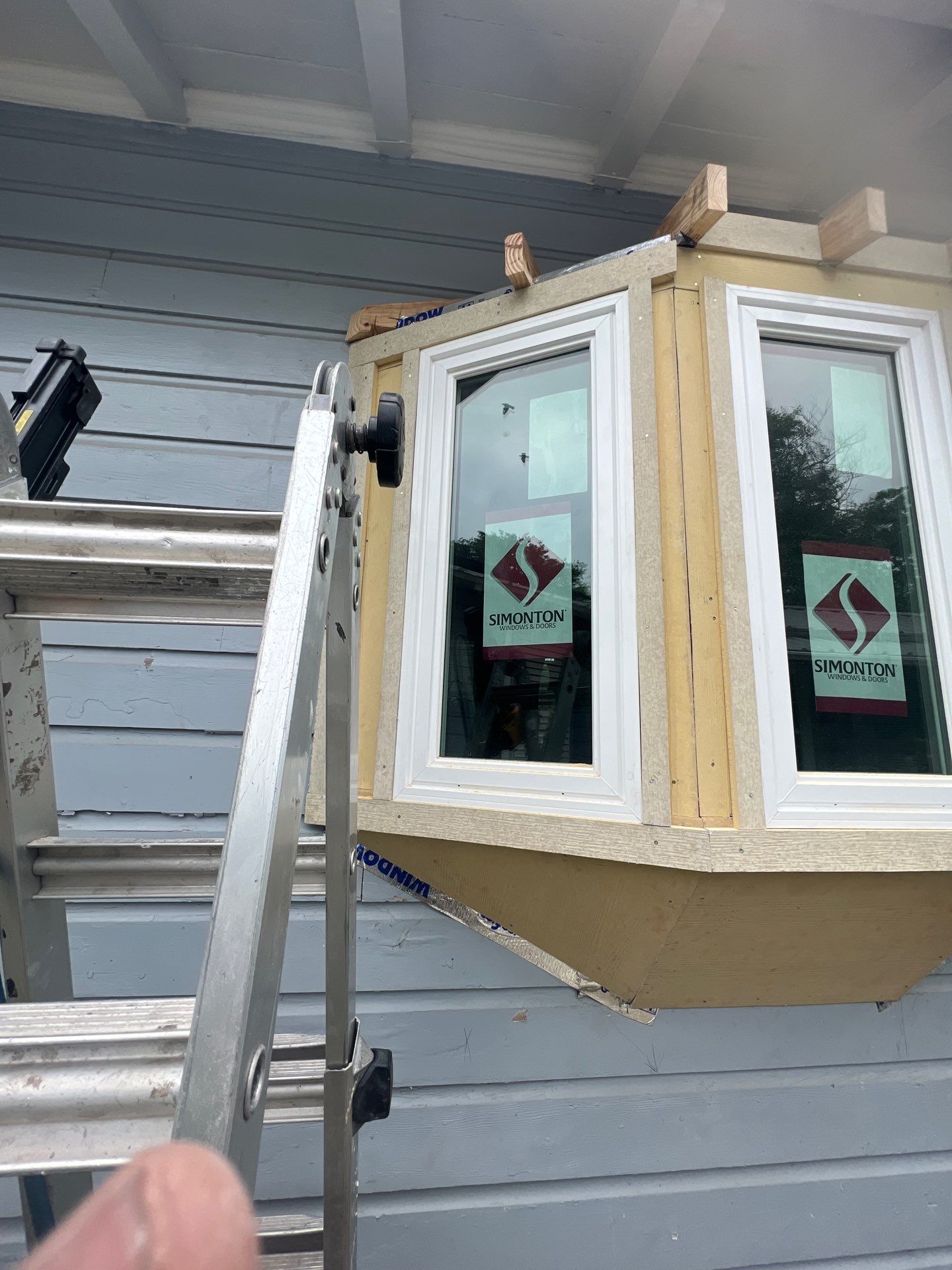 Bay Beauty-Full Bay Windows by Bayfront Roofing and Construction