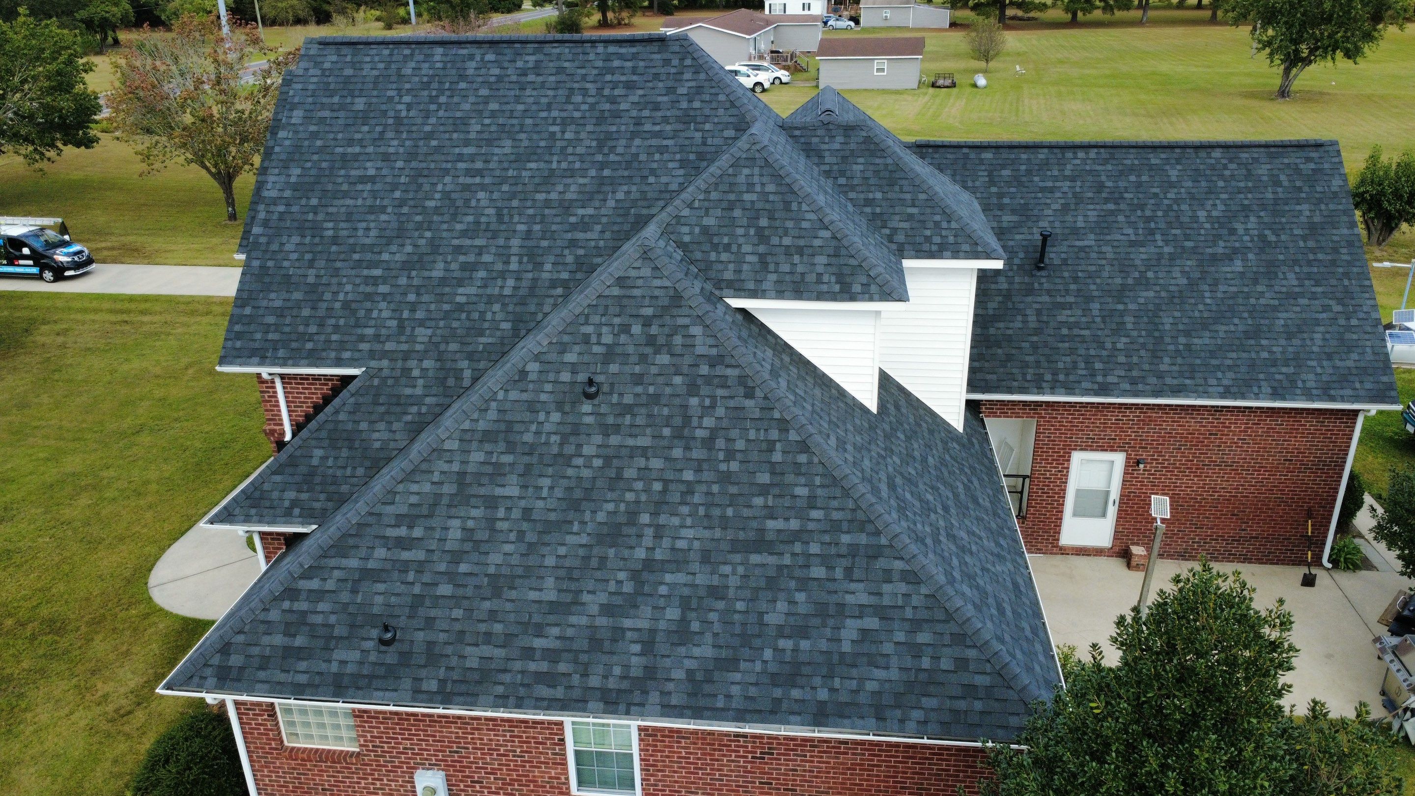 Roof Replacement Project in Greenville by Roofing Solutions