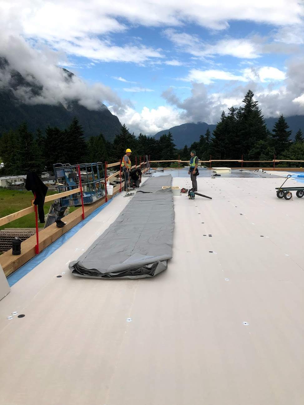 Residential Roofing Installation using Durolast by Top Notch Roofing Inc