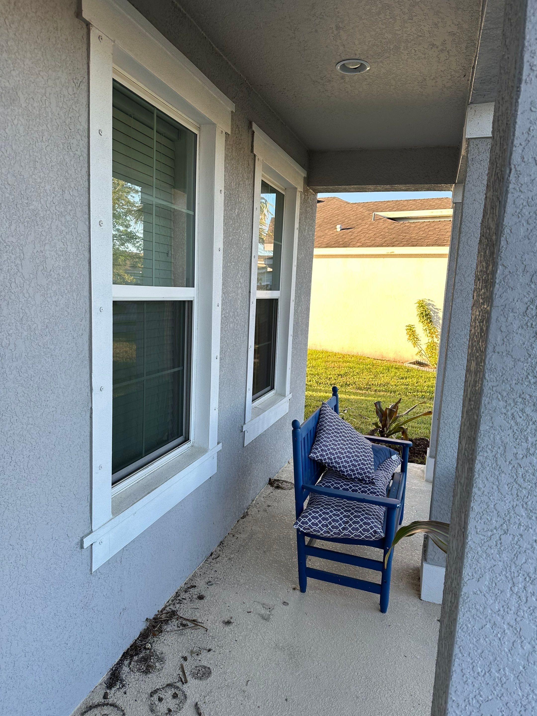2-Story House Wash & Paver Driveway Cleaning in Trevesta Community, Palmetto, FL | Sunshine AquaWash by Sunshine AquaWash