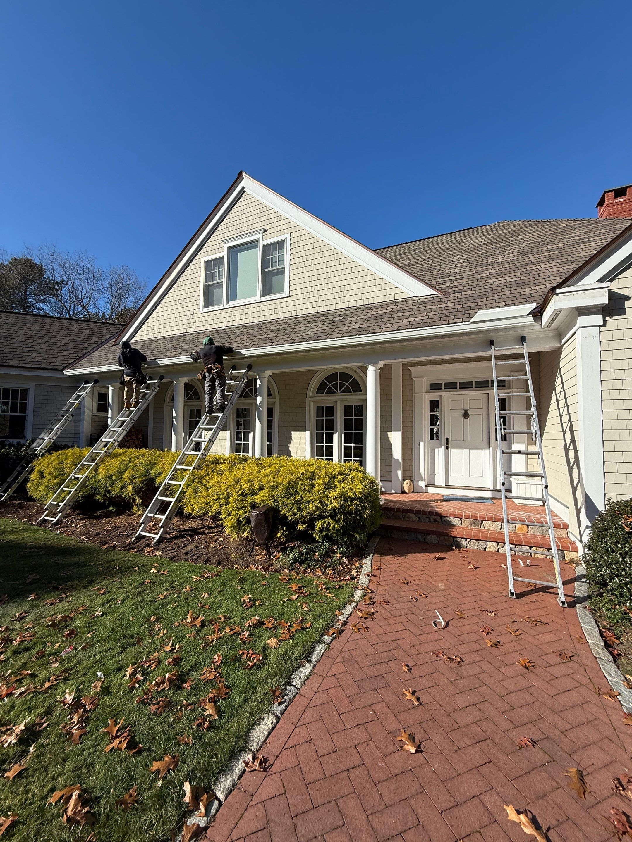 Premium Cedar Shake Roof Replacement Project in Barnstable by Mighty Dog Roofing of Greater Middlesex County