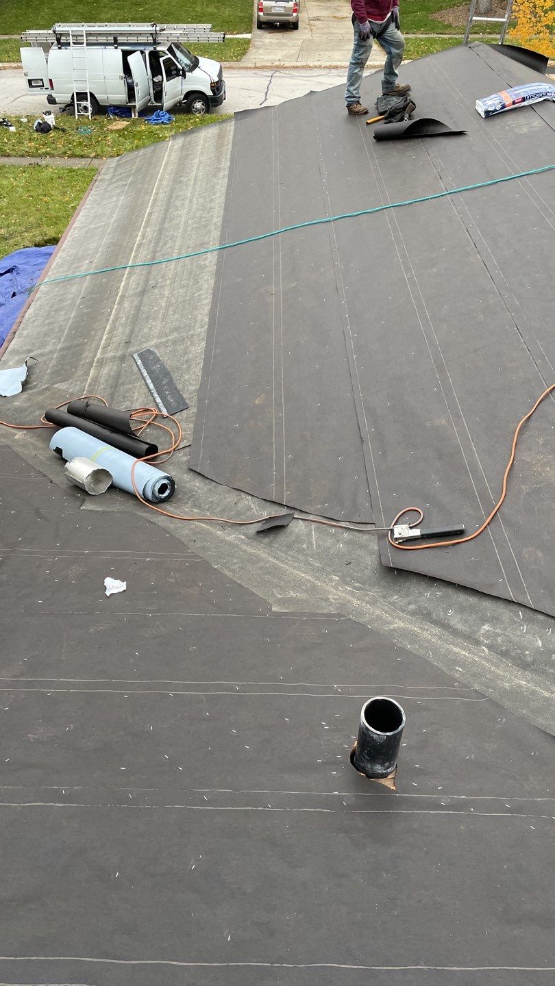 Residential Roofing Installation using GAF Timberline HDZ by Pro Home Services Inc