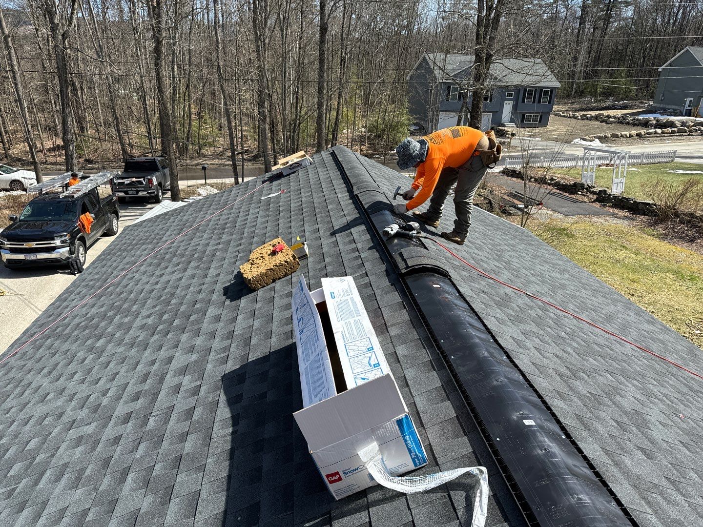 Roof Replacement with Complimentary Eave Repair by Sensible Home Solutions
