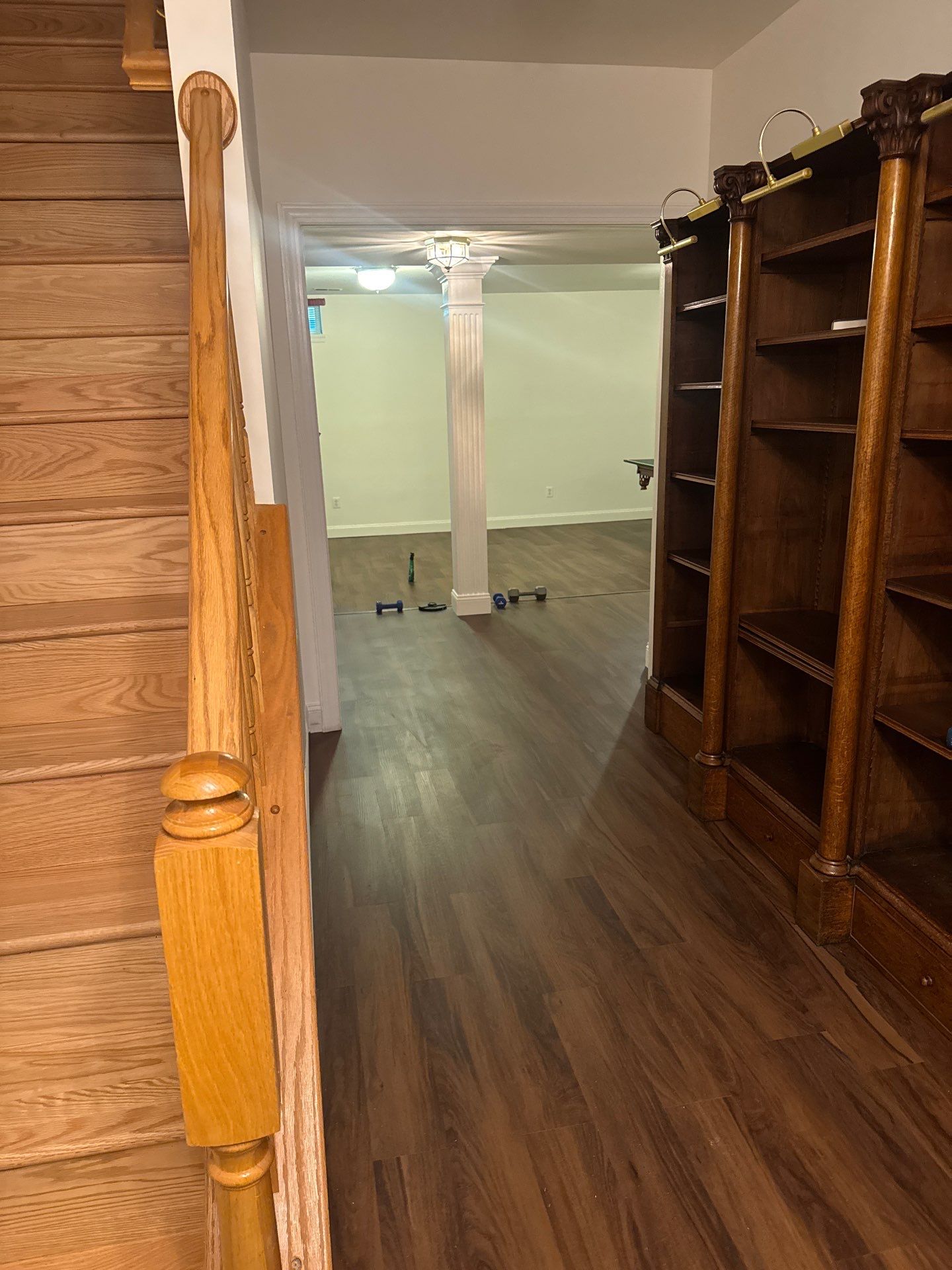 New Gutters, New Floor, New steps, New Paint job by Alpha Design Services