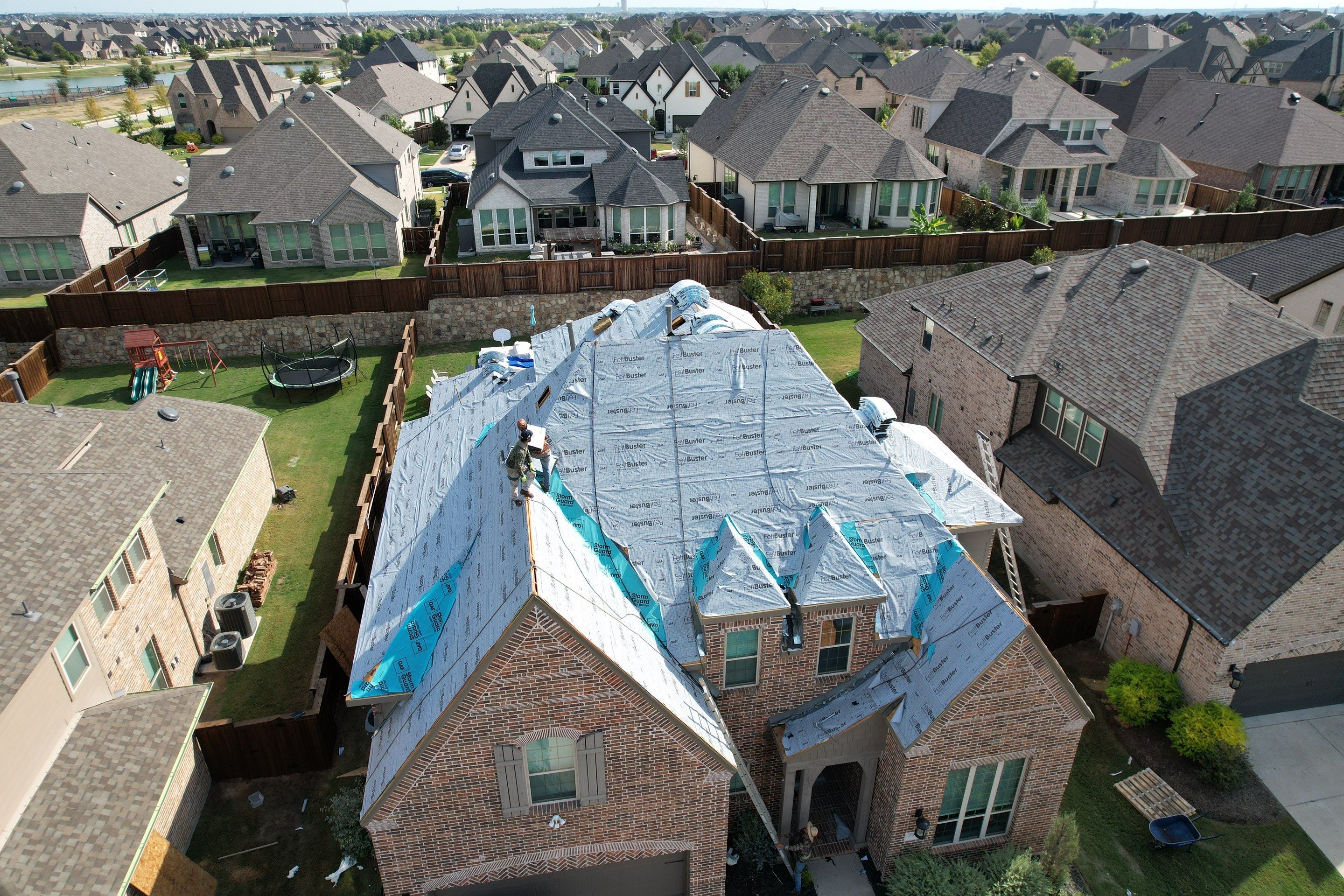 Project in Prosper by Zeus Exteriors