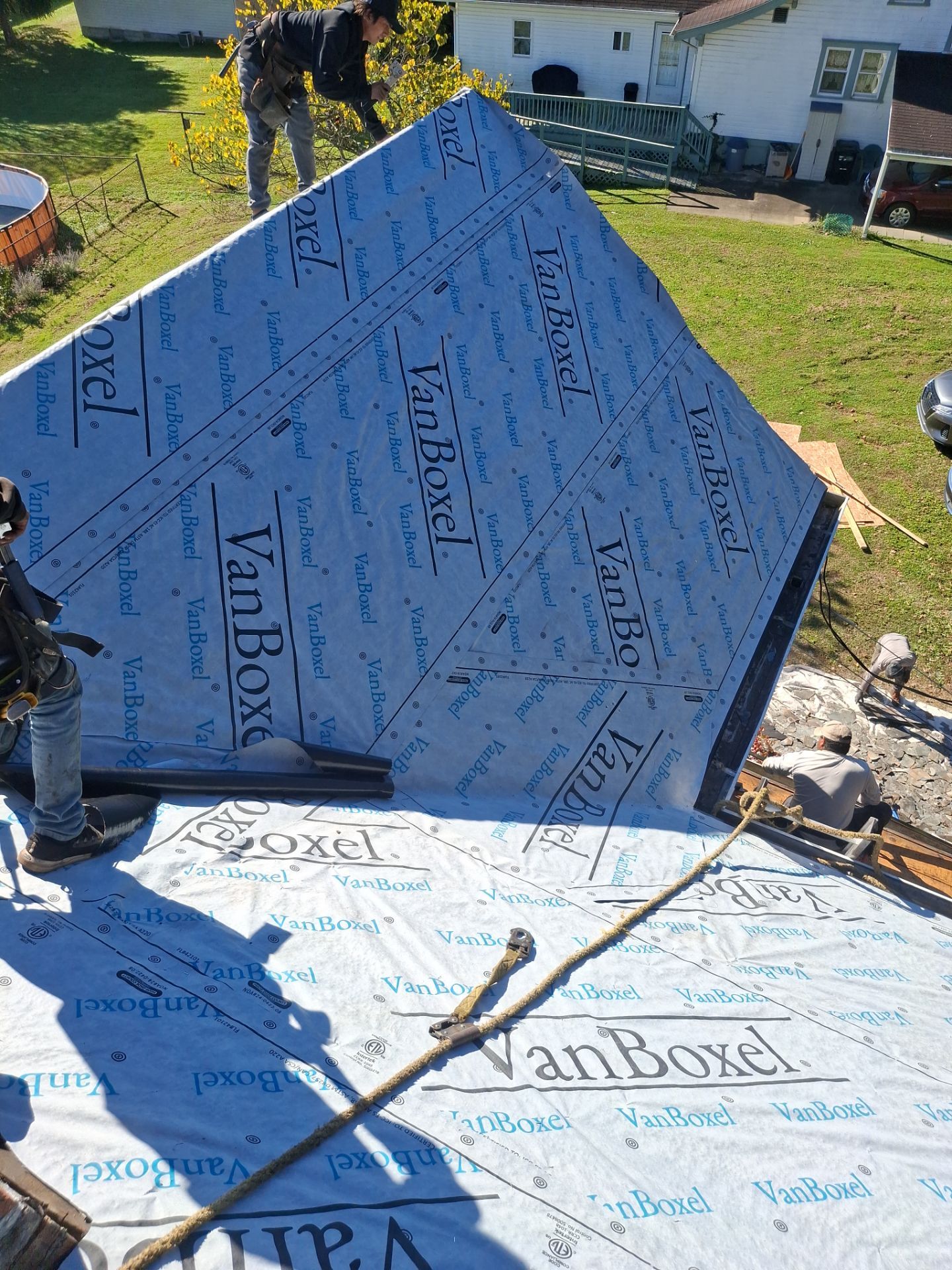 Residential Roofing Installation using Metal by Rainstoppers Roofing