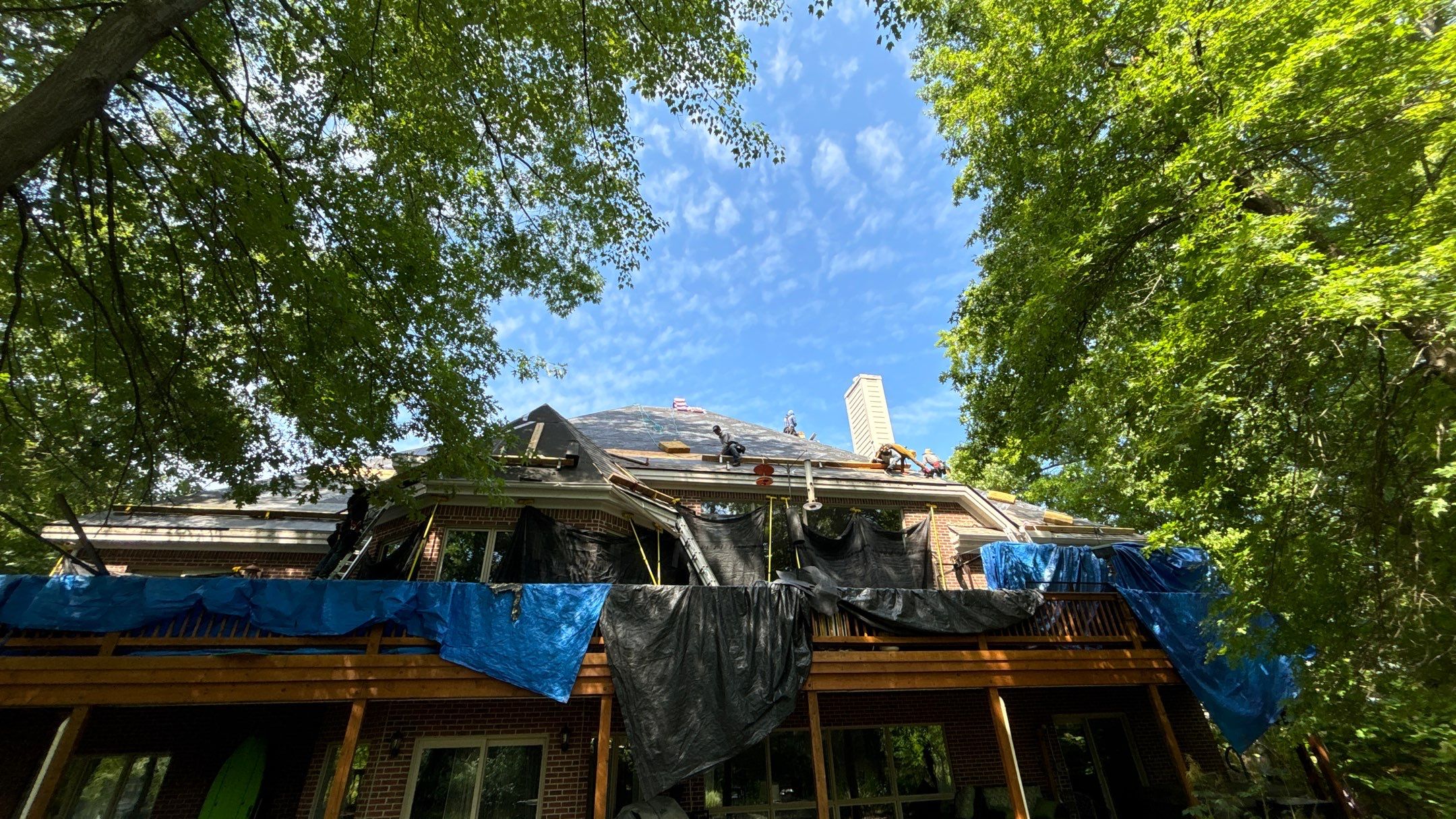 Roof Replacement using Owens Corning Duration by 180 Contractors