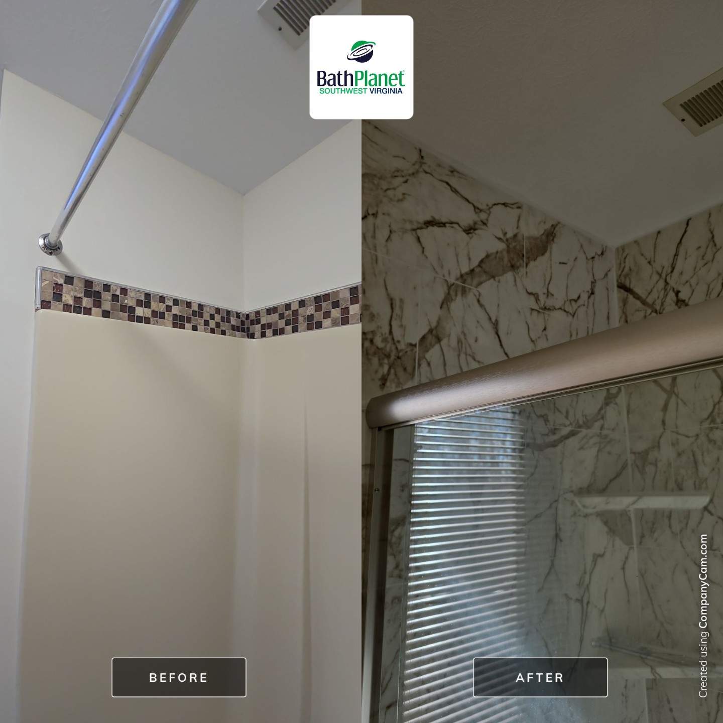 Tub to Shower Refresh by BathPlanet SW Virginia