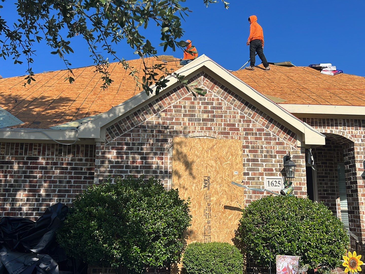 Residential Roofing Installation using GAF Timberline HDZ Allen TX by Lighthouse Contractors