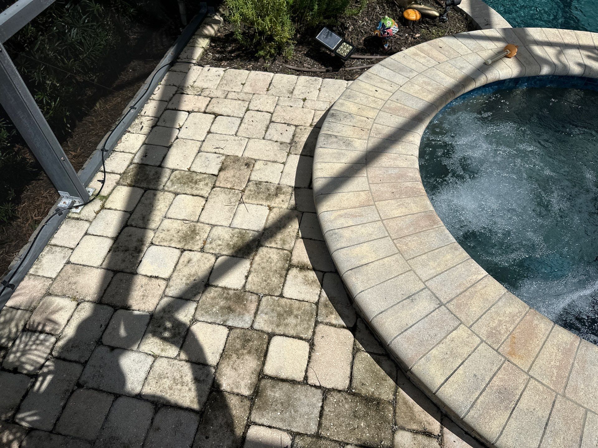 Paver Driveway, Pool Deck, Outdoor Furniture & Culvert Cleaning in Winding River Community, Bradenton, FL | Sunshine AquaWash by Sunshine AquaWash