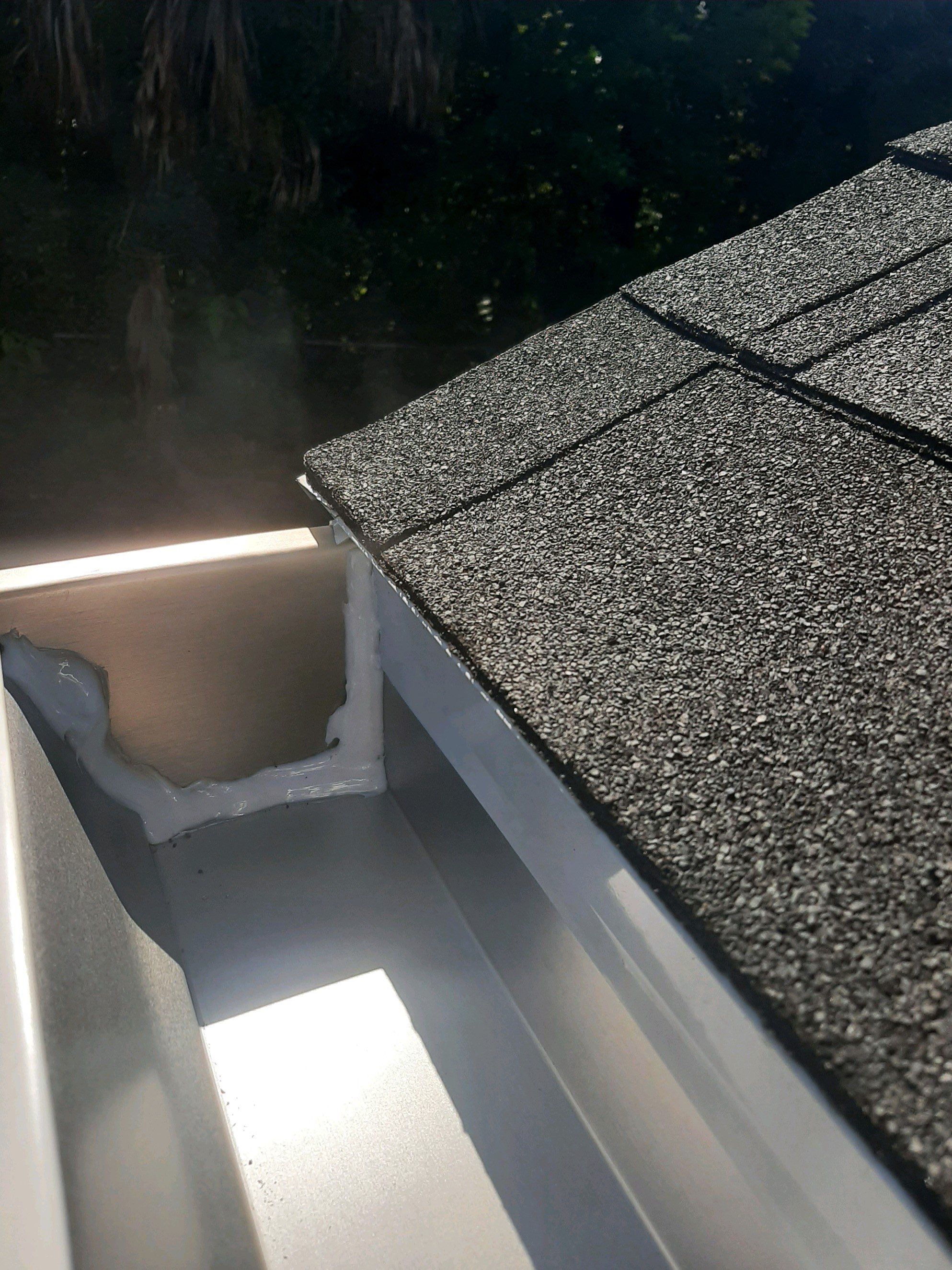Gutter Installation using K-Style Seamless Gutters by Gutter Professors