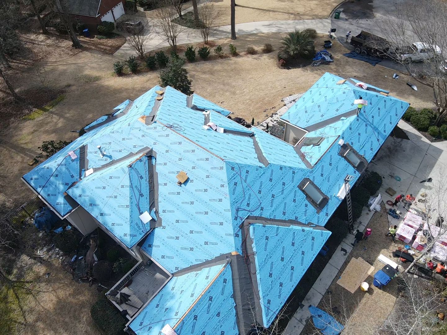 Residential Roofing Installation using Owens Corning by Inspector Roofing and Restoration