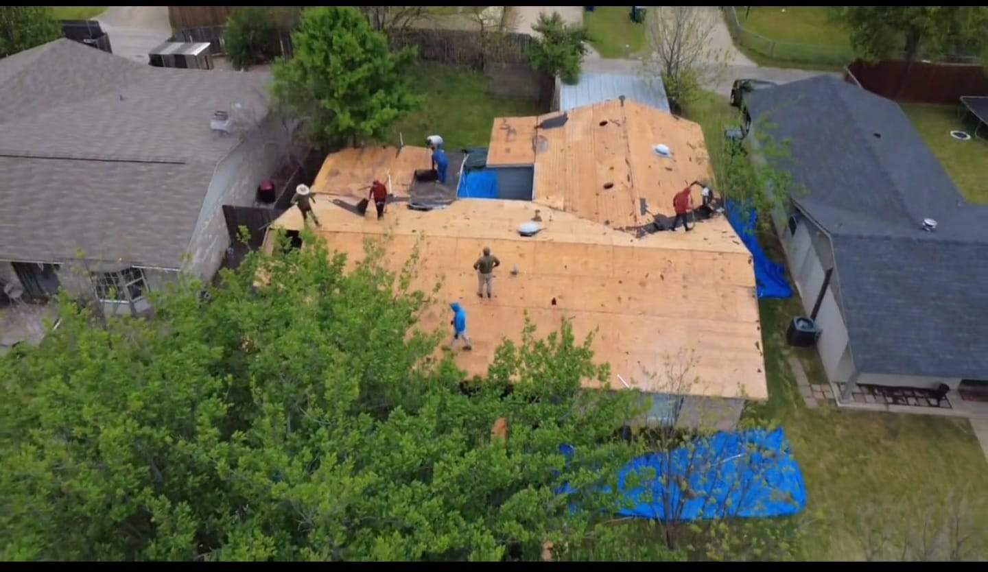 Full Roof Replacement & Flat Roof System in Garland by road roofing llc