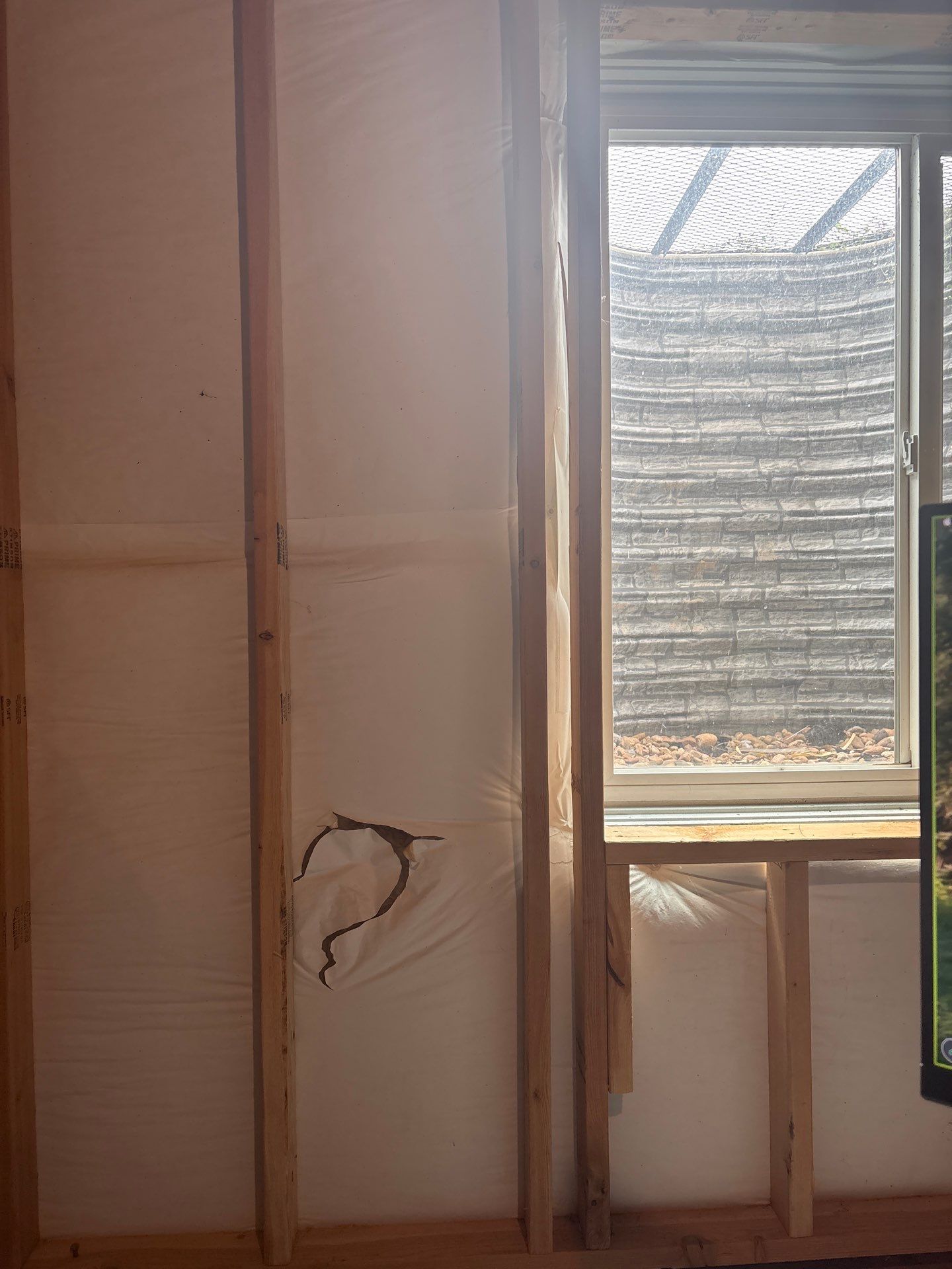 Basement Window Installation and Wall Framing in Wellington by CompanyCam Sales Demo