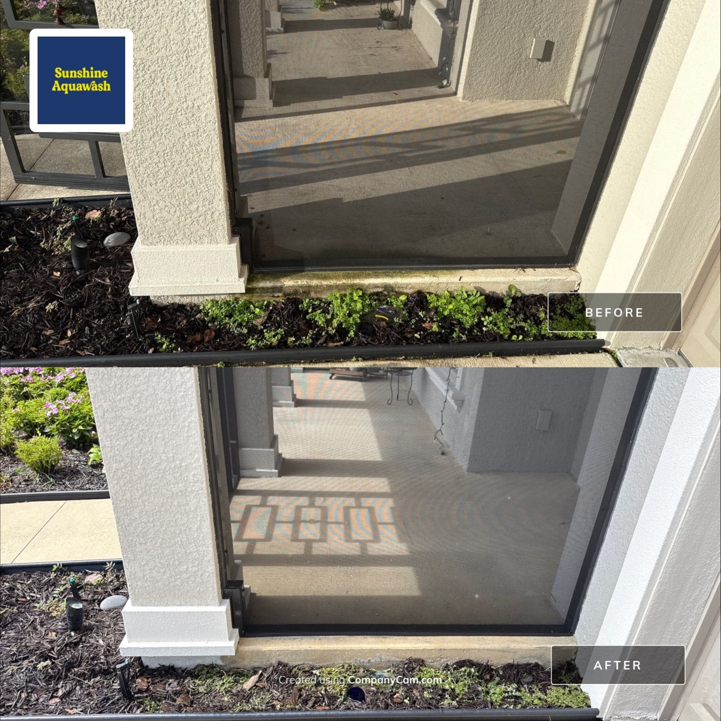 Large Corner Lot Concrete Cleaning in Old Mill Preserve – Palmetto, FL by Sunshine AquaWash