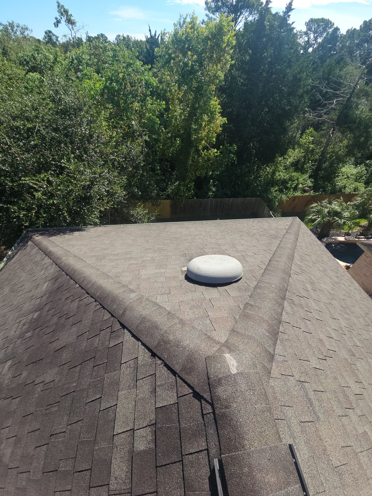 Hail Damage using Owen's Corning Duration (Lifetime) Shingles by Roof Repair Company