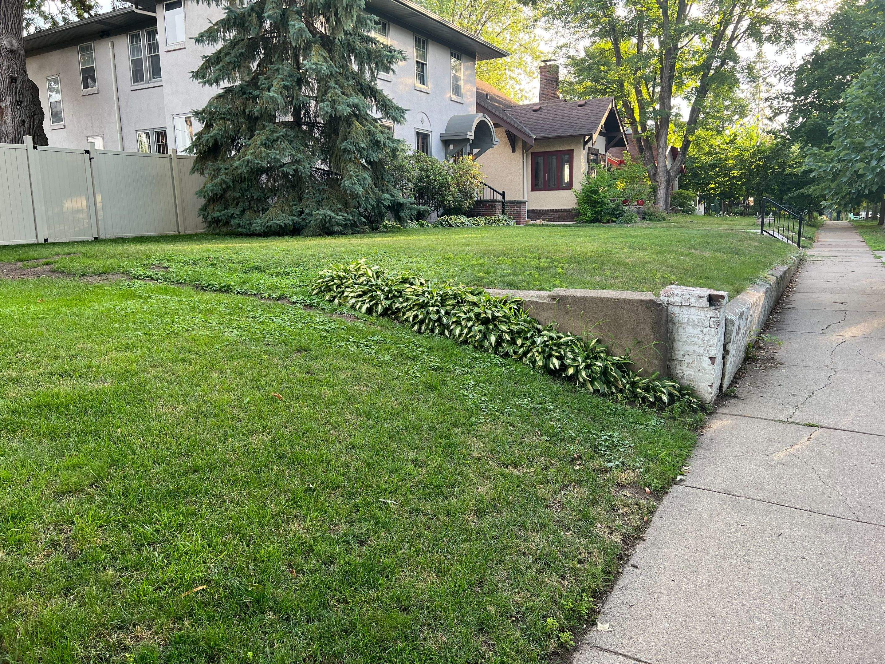 Grade Correction by Sota landscaping