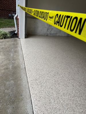 Garage Floor Coating using Shoreline