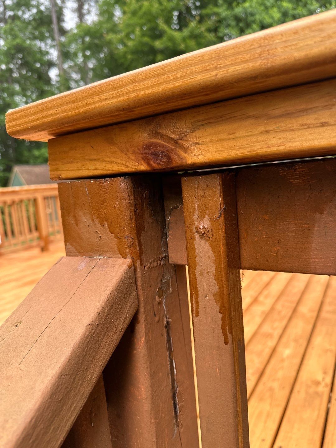 Weathered Deck using AcryFin by DuraSeal
