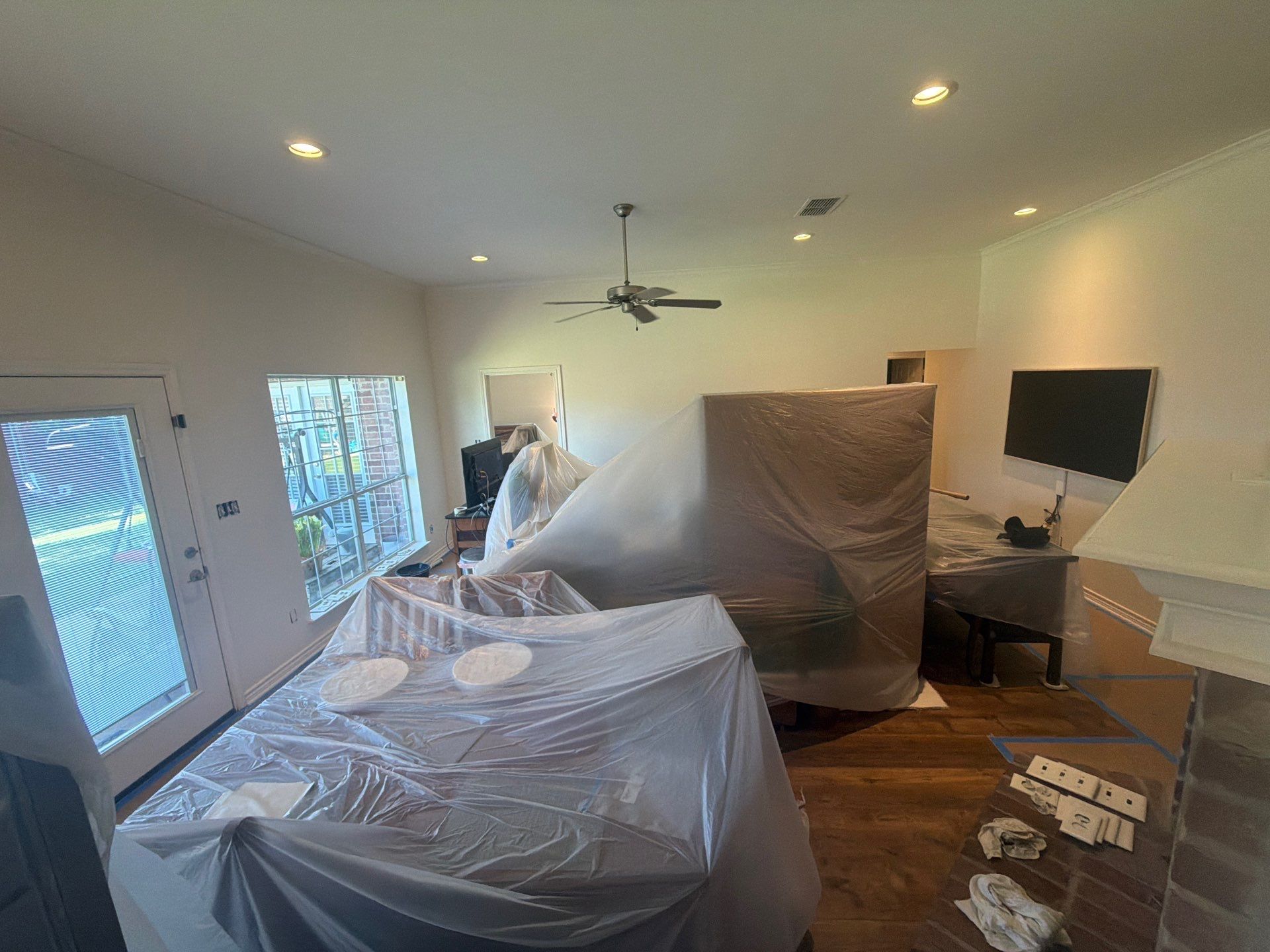 Lindale TX Interior Painting Transformation by Quality Coats Painting