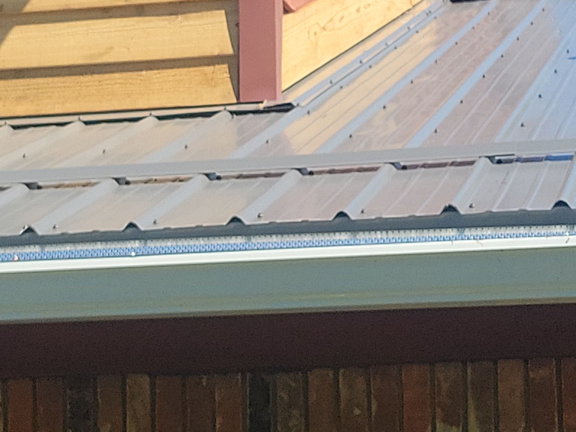 Metal Roof Installation, 6" Gutters and Cedar Siding Restoration by Pally Roofing