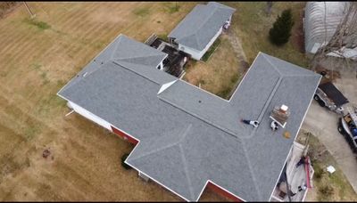 Residential Roofing Installation using Owens Corning Oakridge Roofing System