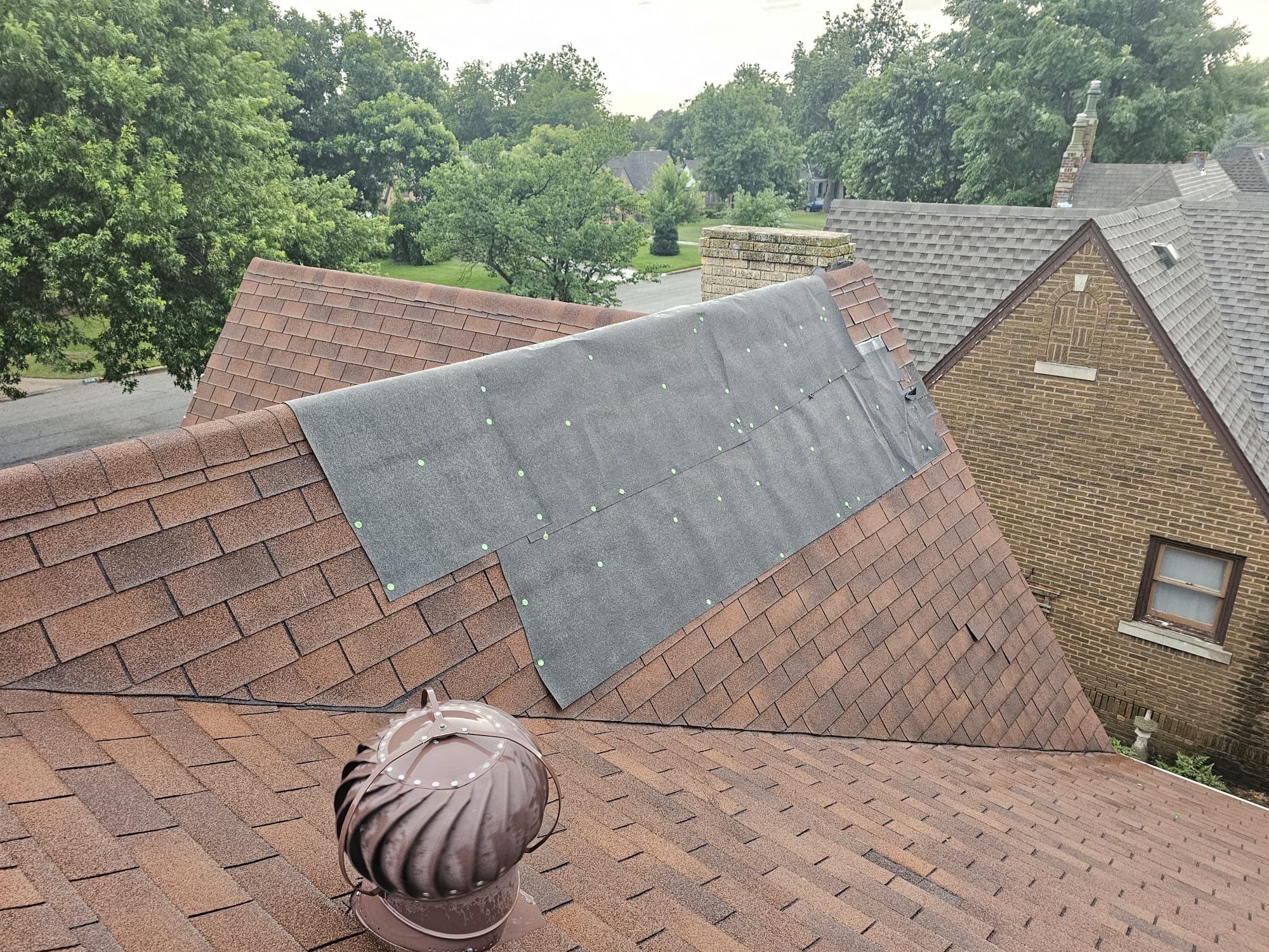 Residential Installation using Owens Corning by Castillo Roofing