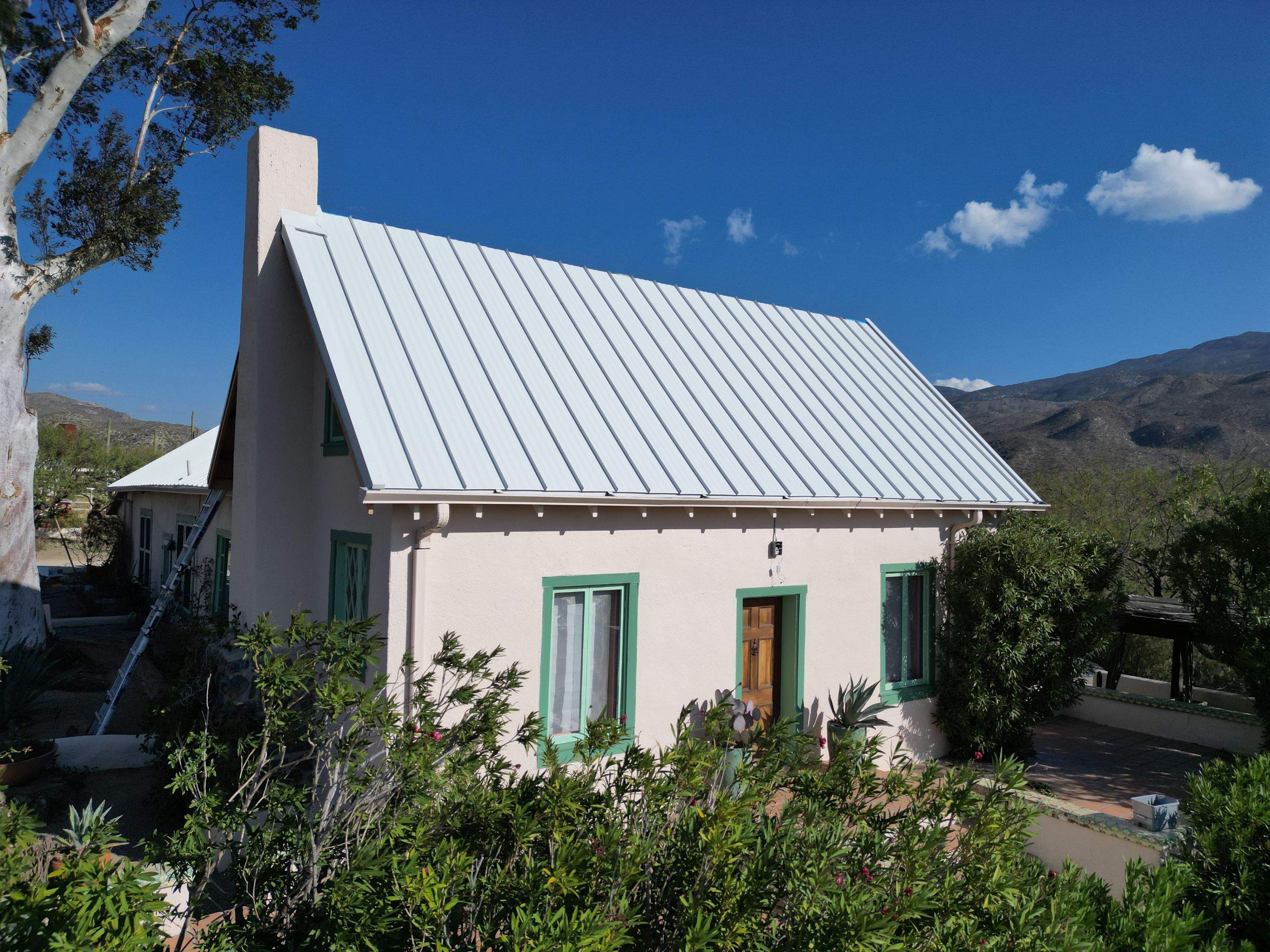 Light Gray Standing Seam by Reimagine Roofing