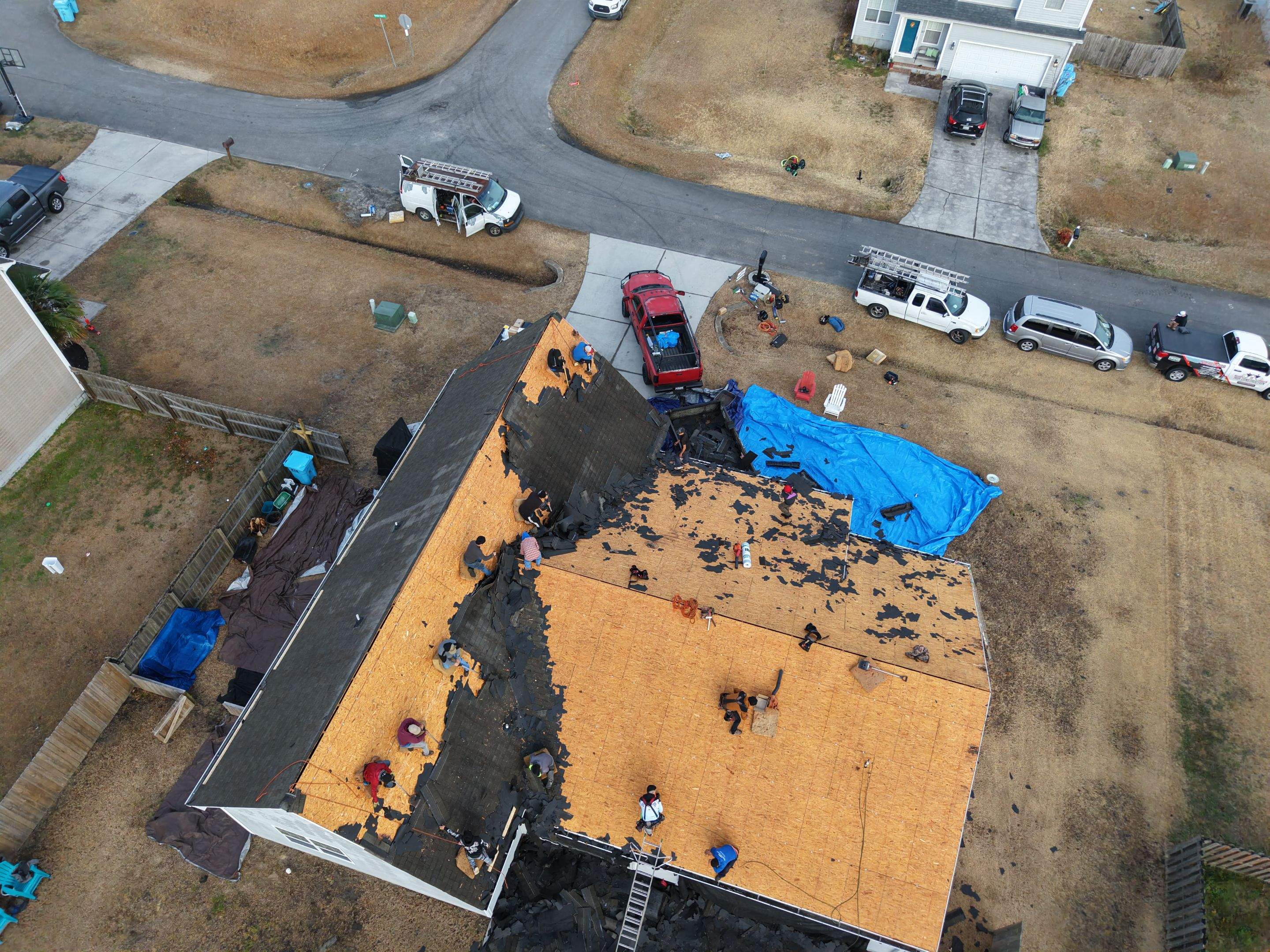 FORTIFIED Roof Installation in Jacksonville NC | CertainTeed Landmark AR Charcoal Black Shingles by RGR Construction and Roofing, LLC