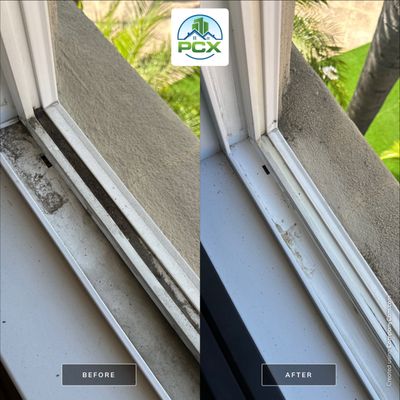 Window Cleaning with Track Detail