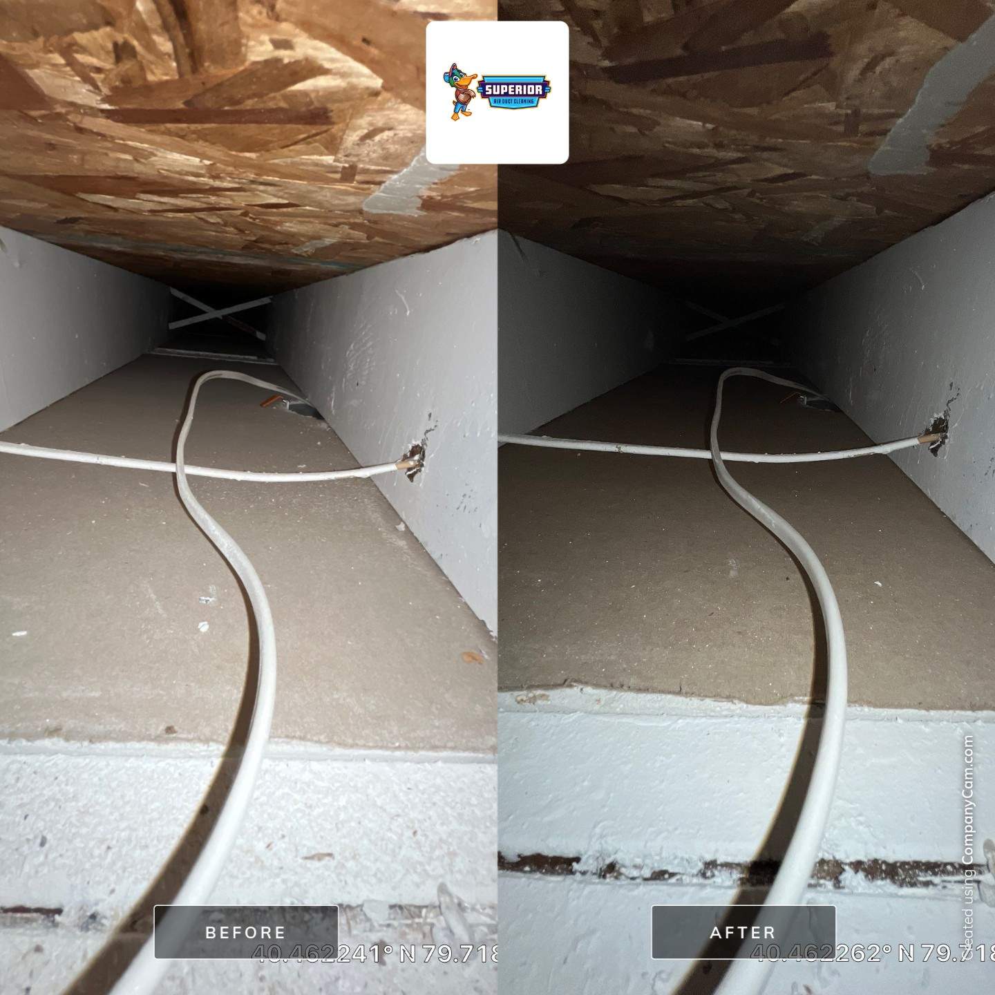 Air Duct Cleaning With a Vacuum Truck in Pittsburgh, PA by Superior Air Duct Cleaning
