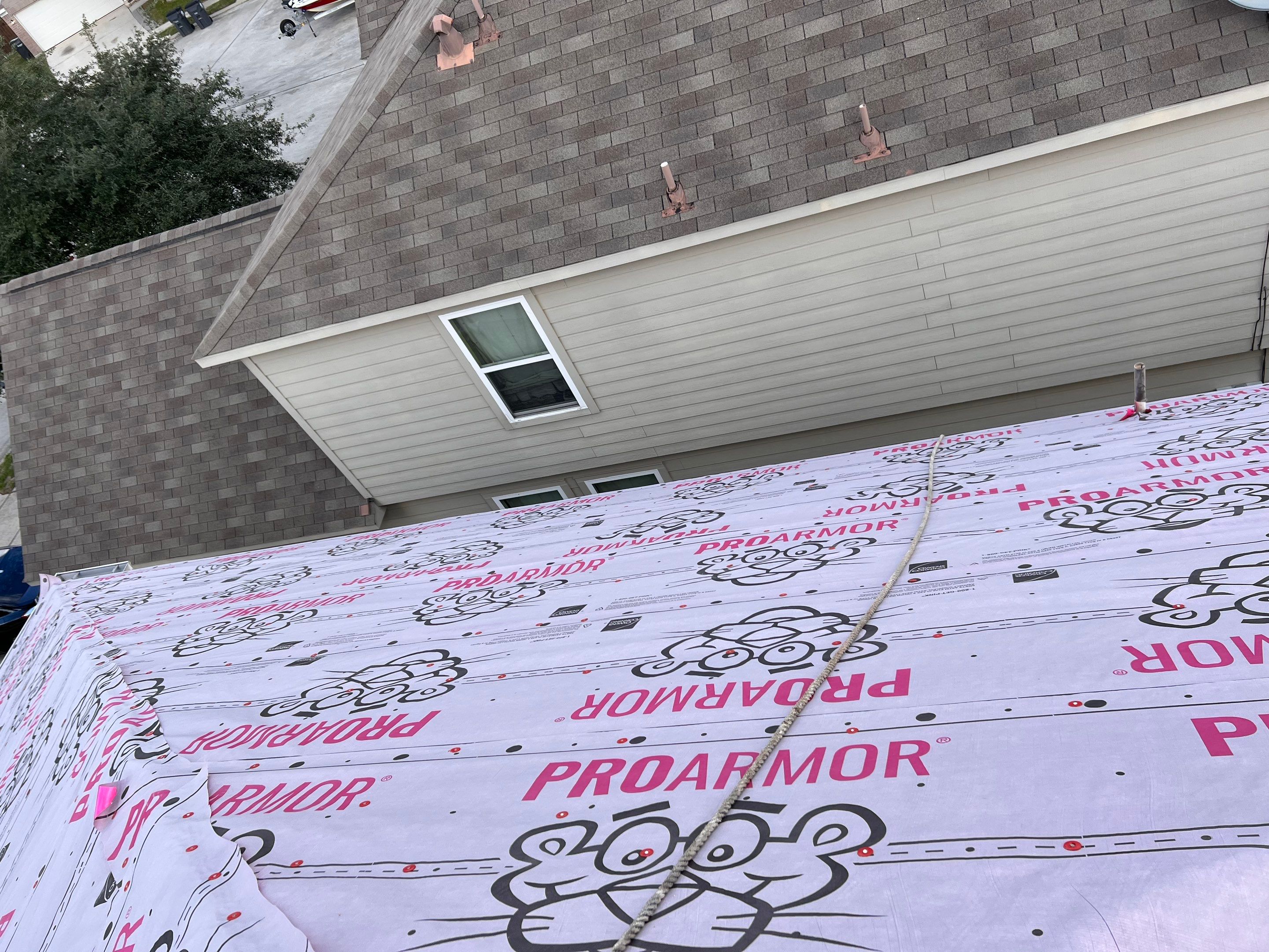 Residential Roofing Repair using Owen's Corning Duration (Lifetime) Shingles by Roof Repair Company