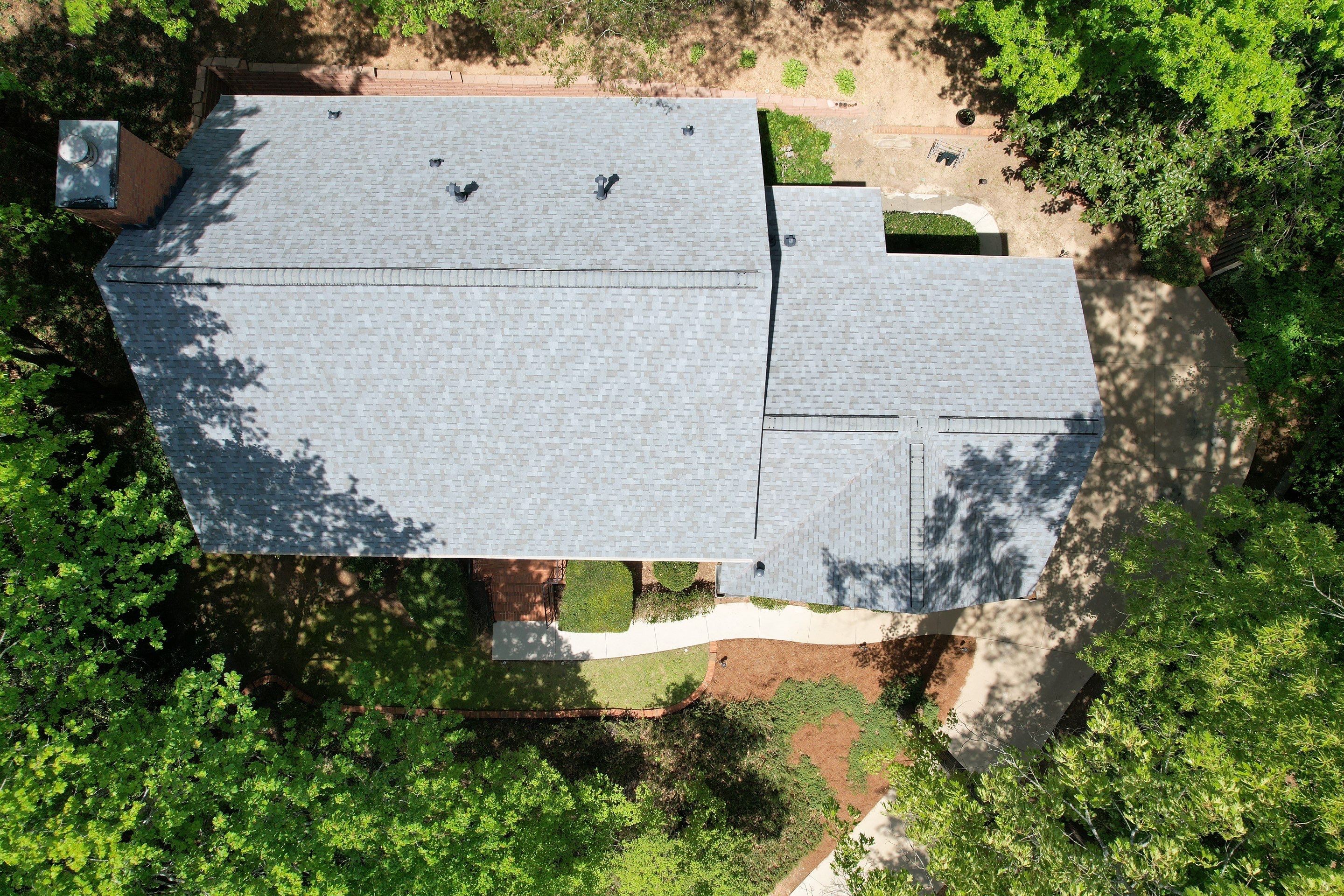 Residential Roofing Installation using Owens Corning Quary Gray by Inspector Roofing and Restoration