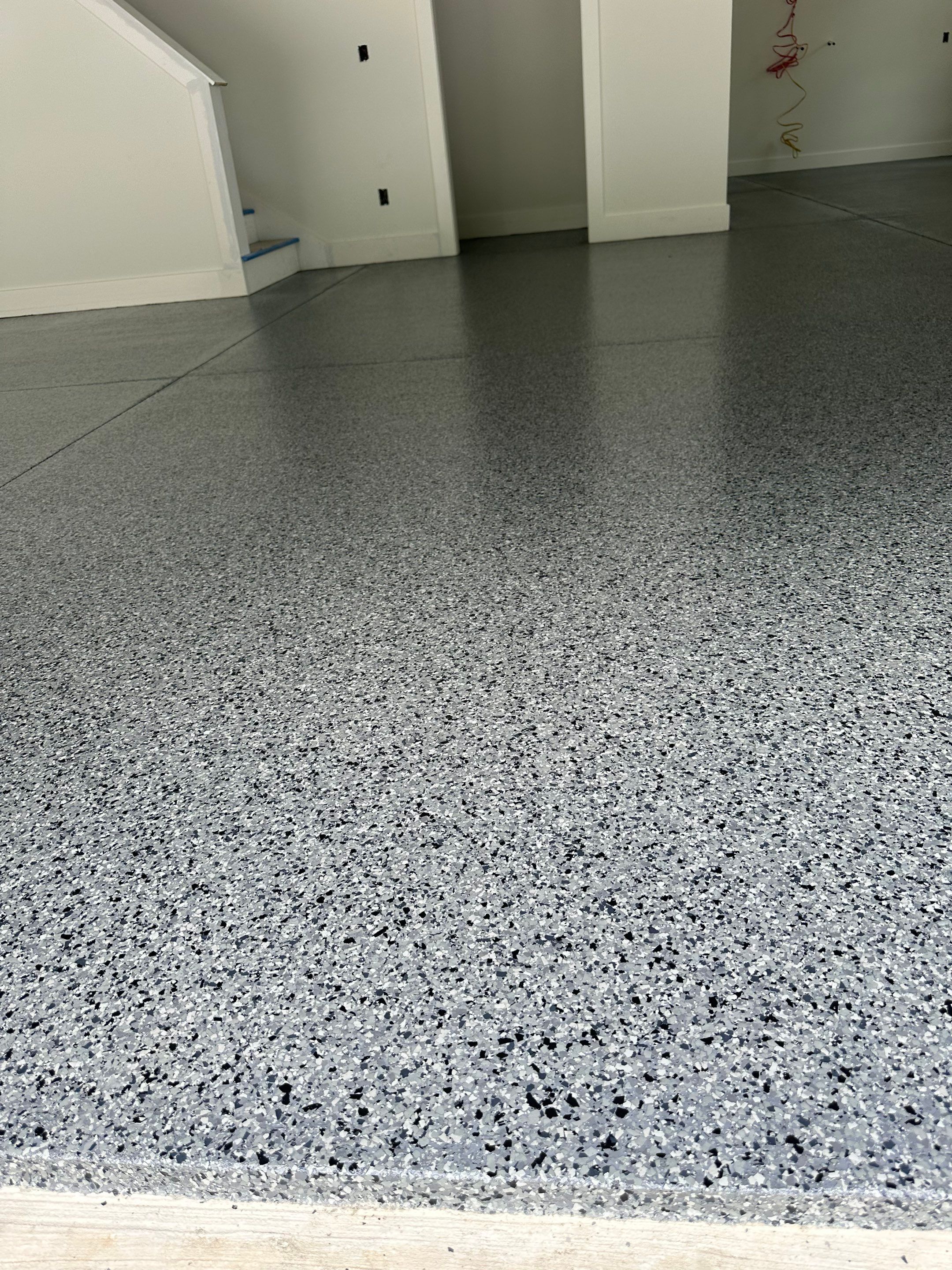 Garage Floor Coating using Nightfall by My Garage Floor Guys