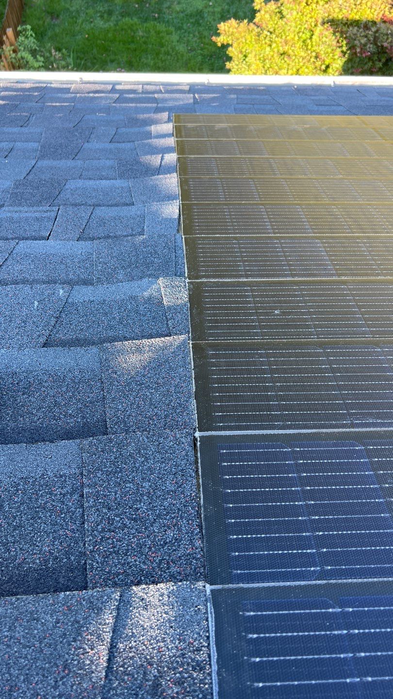 GAF Timberline Solar Roof Ellicott City, MD by American Home Contractors