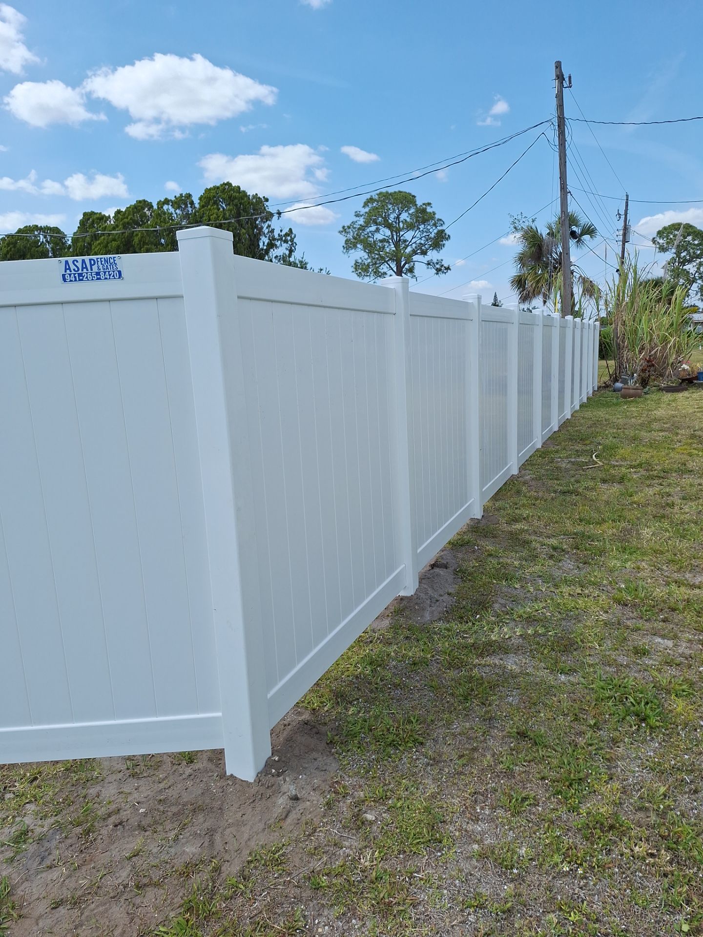 Vinyl Fence Installation using Vinyl Privacy Fence  by Asap fence and gates, LLC