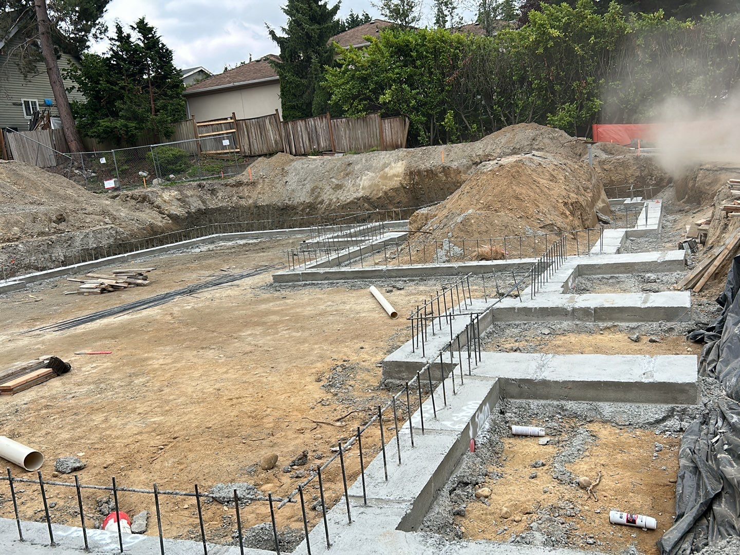 Thomas Custom Homes Development  by Jireh Asphalt & Concrete Inc 