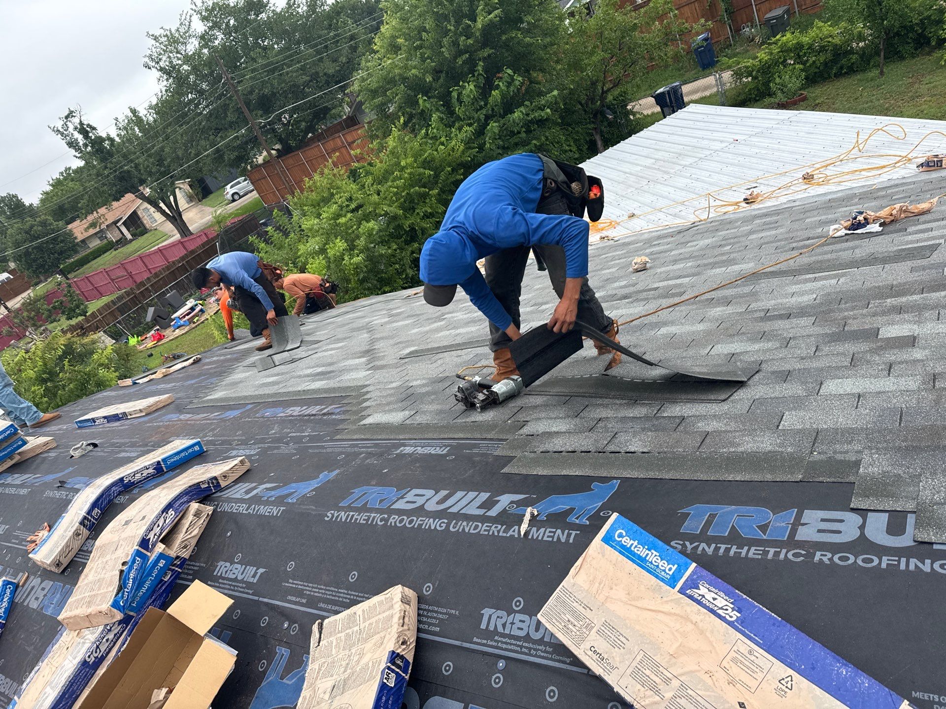Project in Garland by Rhino Roofing and General Contracting, LLC