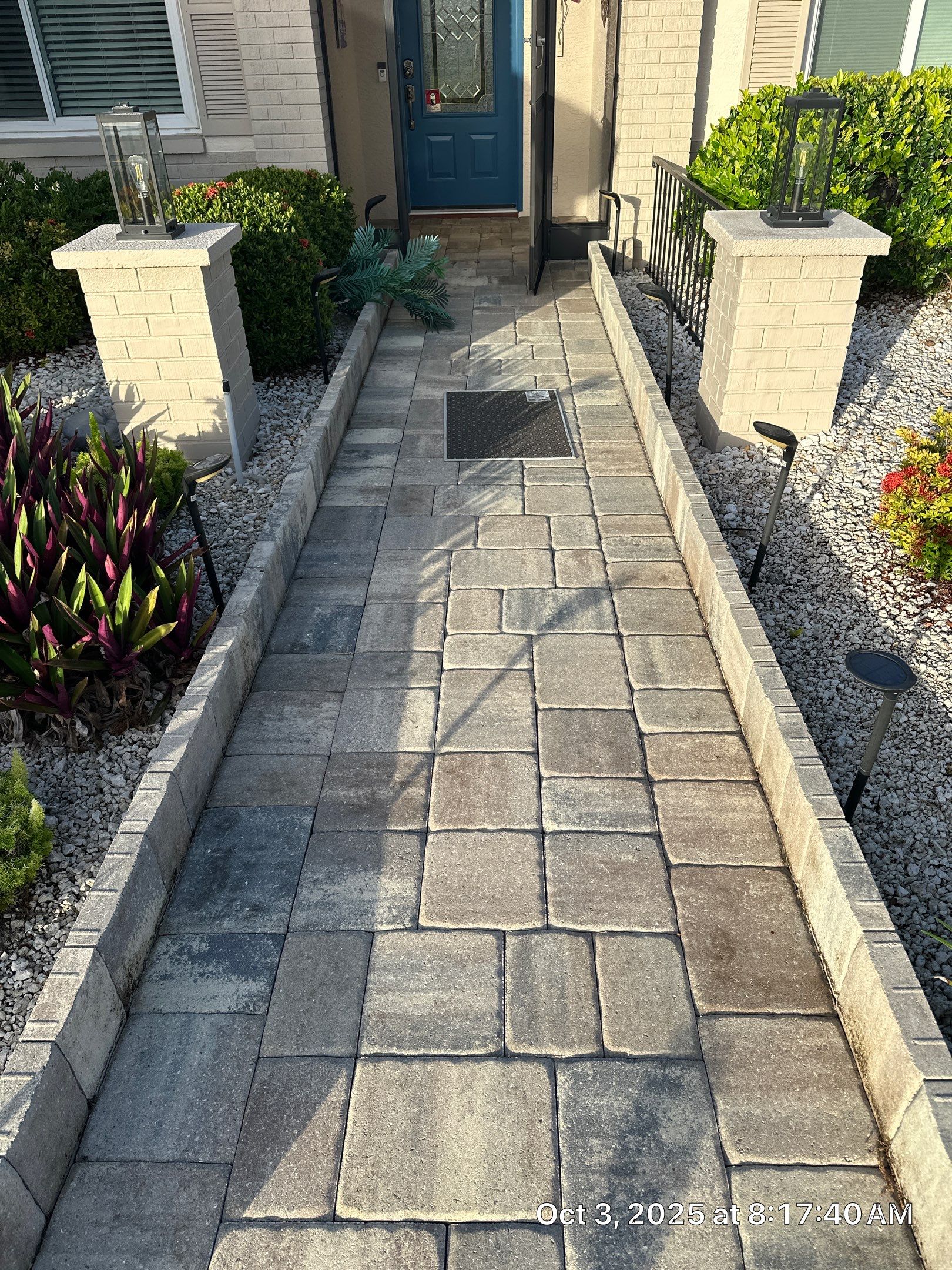 Driveway and Walkway Paver Cleaning and Sealing in Sun City Center by Supreme Paver Experts