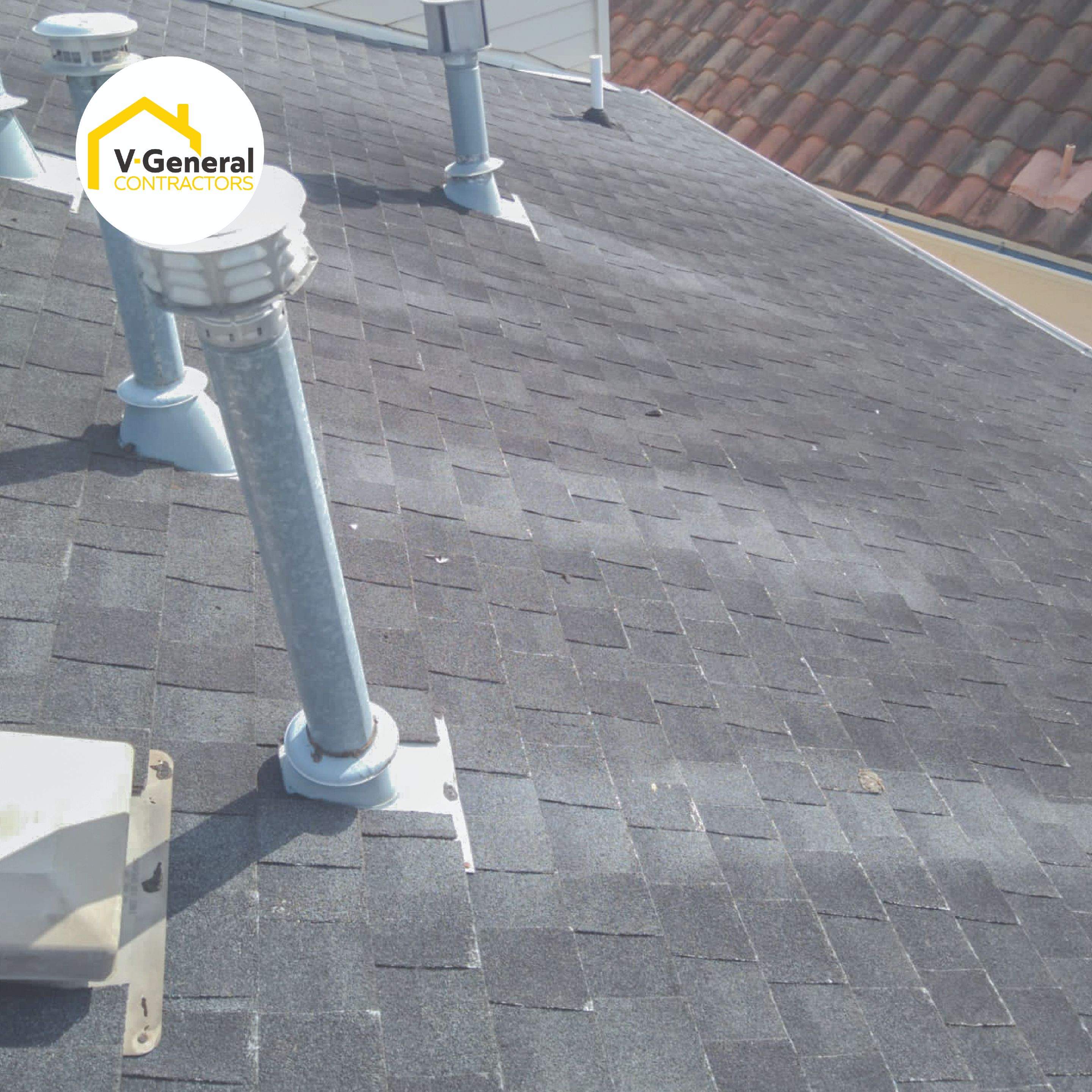 New Roof Using GAF HDZ by V General Contractors 