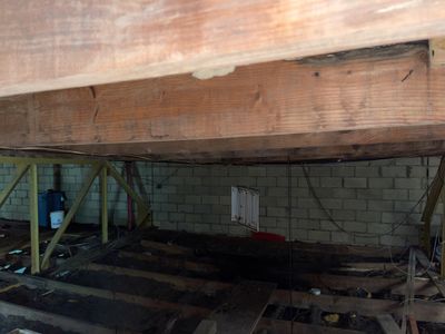 truses repair and new deking 