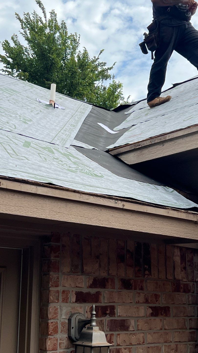 Residential Roofing Installation using GAF Natural Shadow  by A & H Roofing and Contracting