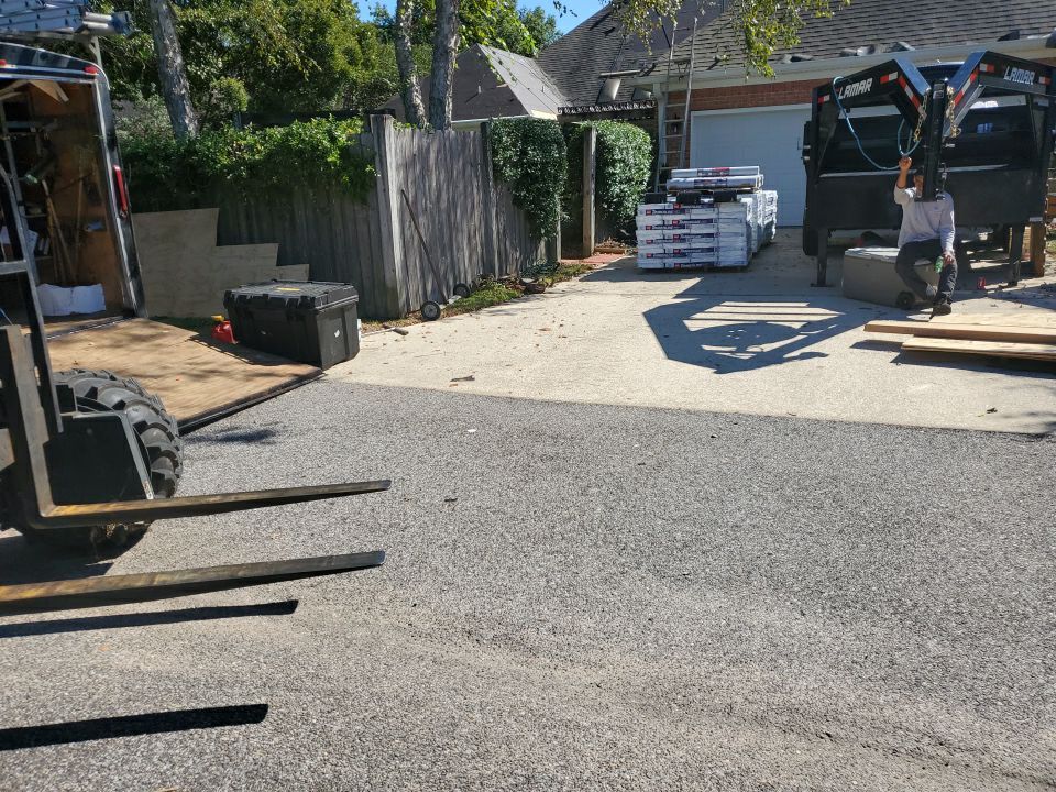Residential Roofing Installation using Roof Replacement by American Roofing & Construction LLC