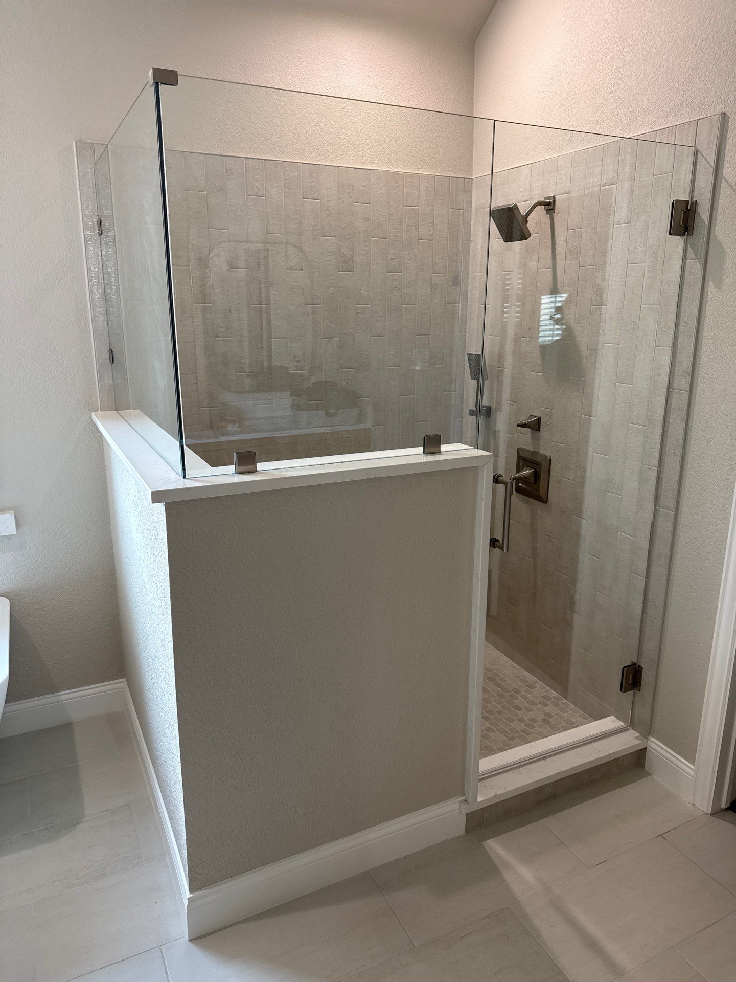 Frameless Shower  by Richardson Glass & Mirror