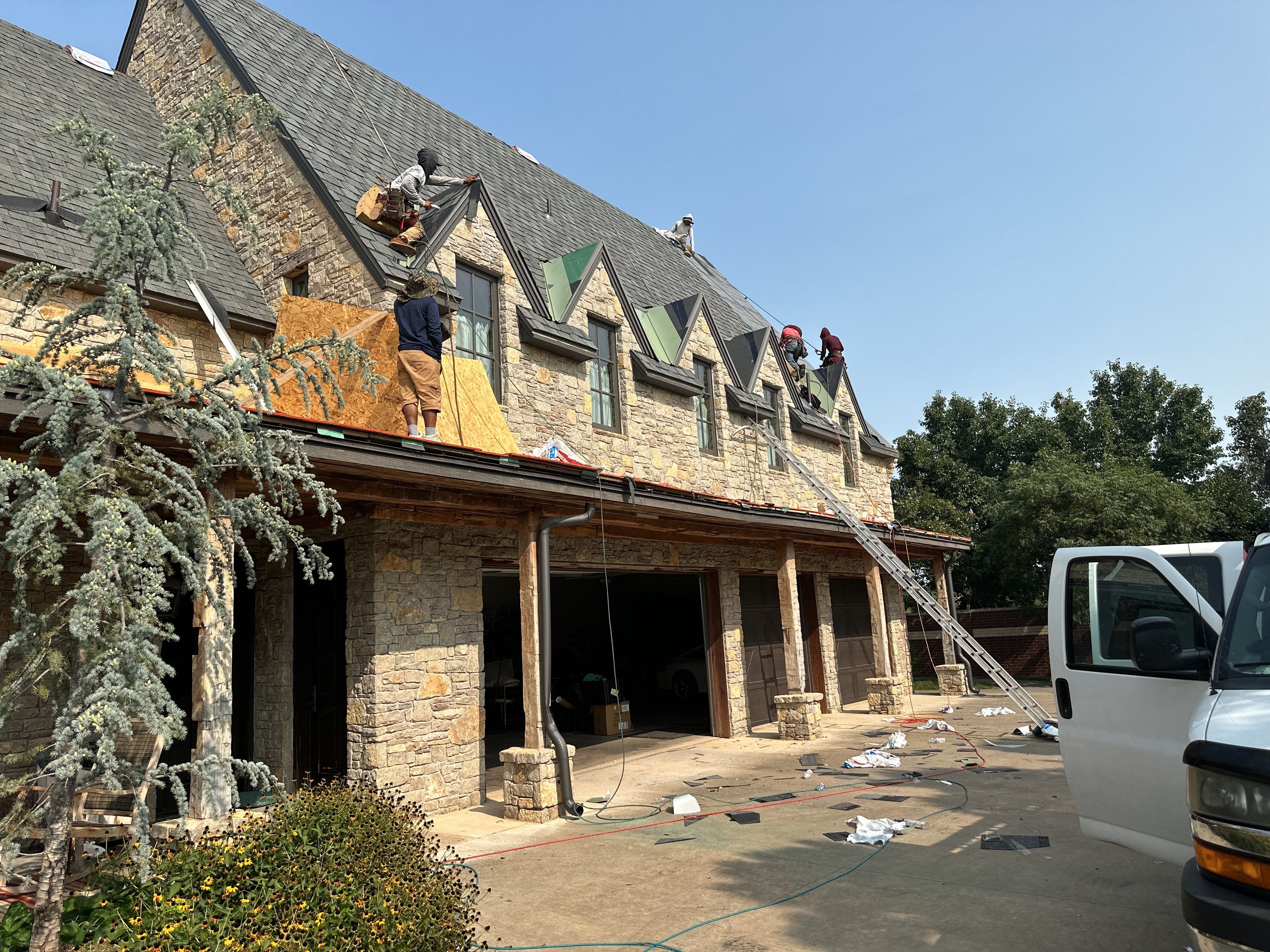 Reroof using Certainteed Belmont IR by Castillo Roofing