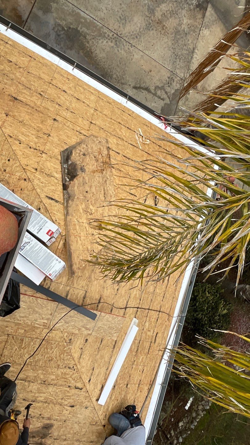 Tile refurbish project using existing tiles and replaced underlayment and battens by Straight Edge Roofing Inc